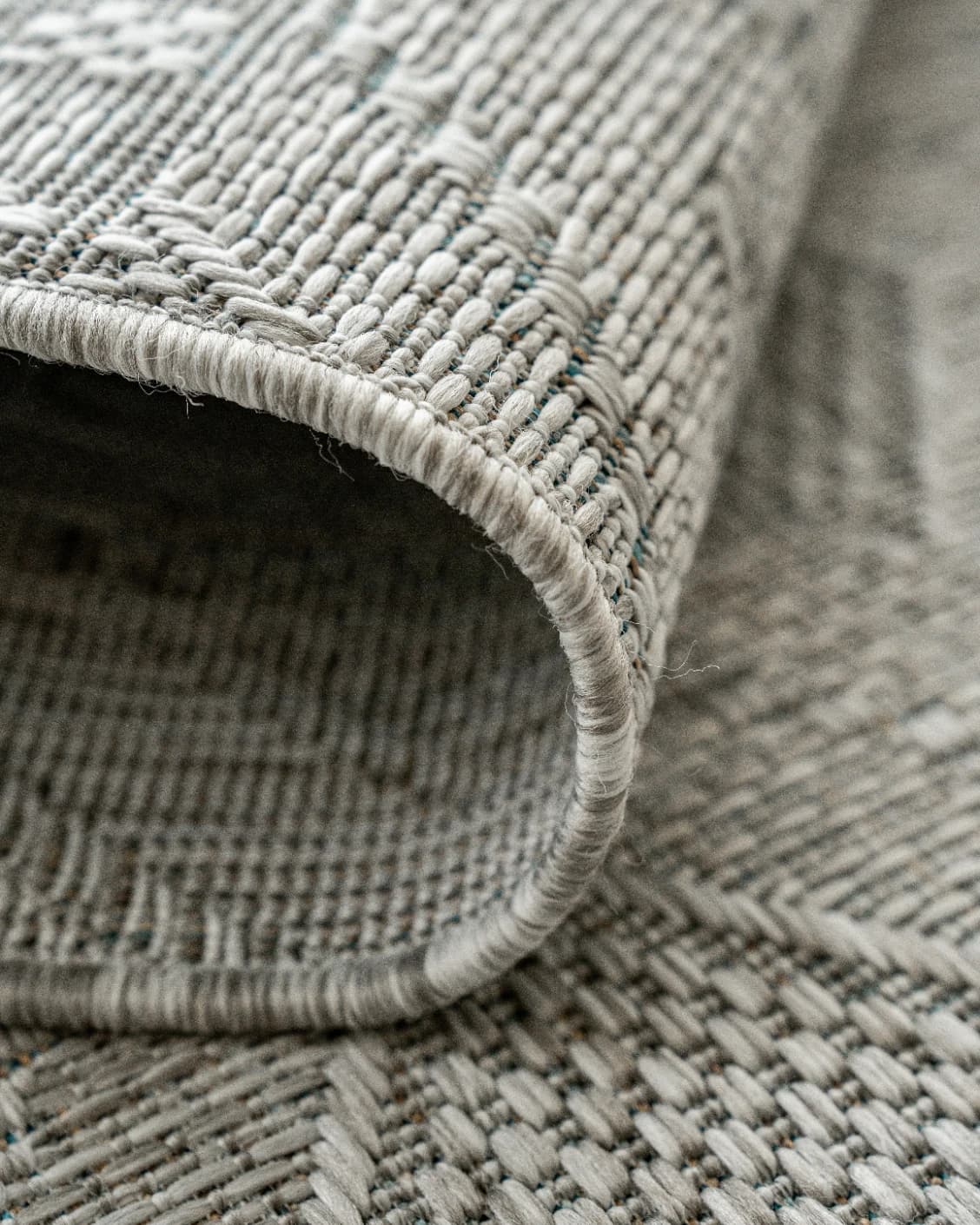 Summer Ashton carpet in grey, shown in a product close-up as image 17