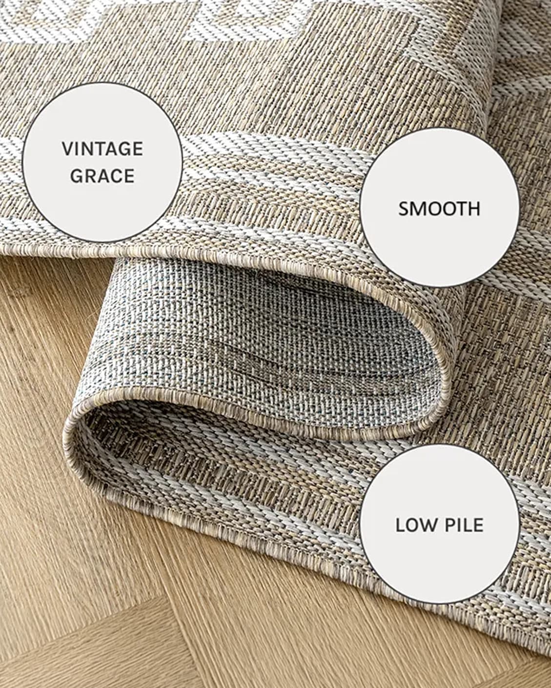 Summer Woods carpets in beige and brown, shown in a close-up as image 17