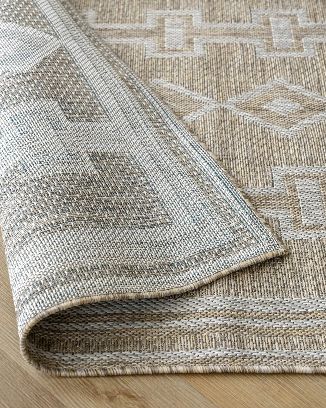 Summer Woods carpet in beige and brown, shown in a product close-up as image 14