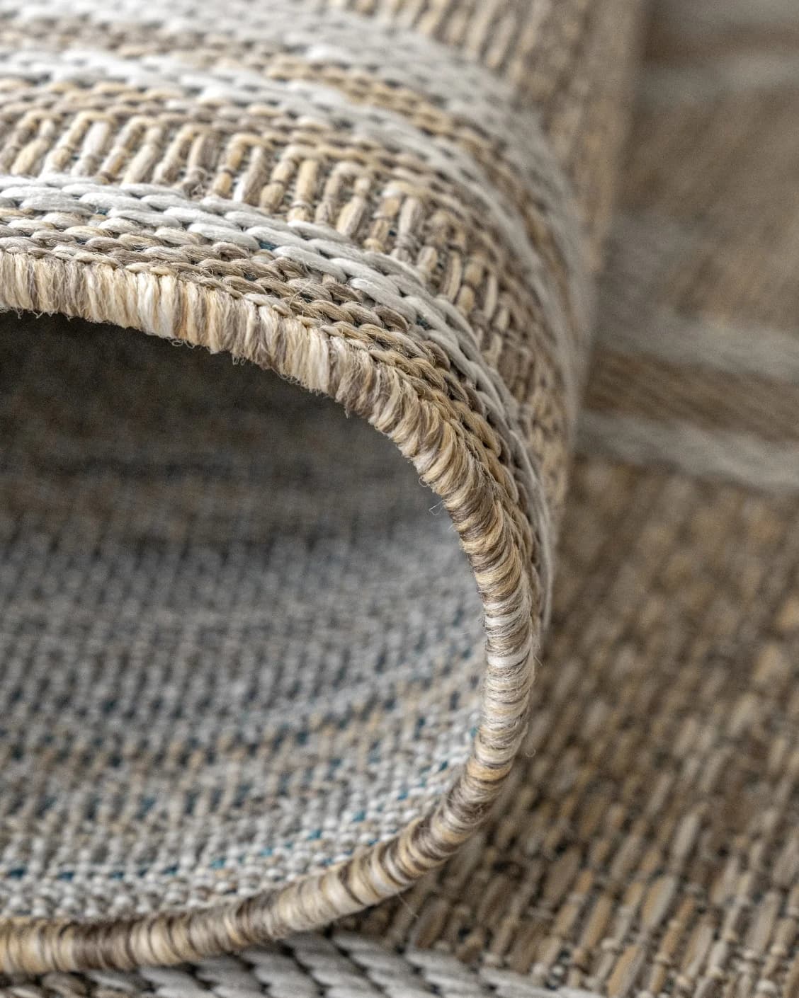 Summer Woods carpet in beige and brown, shown in a product close-up as image 16