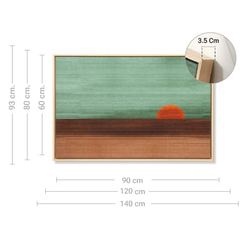 Sunset - Canvas