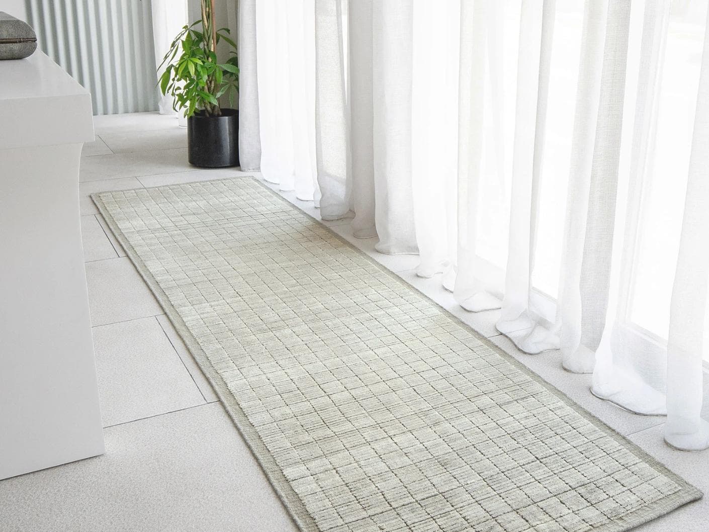Taylor Sandy carpets in beige, shown in a lifestyle front view as image 3