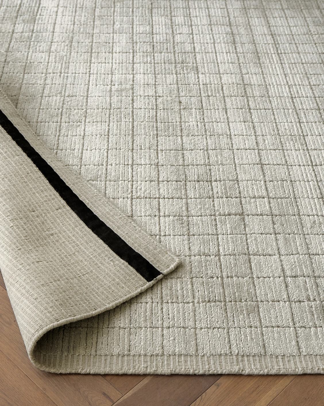 Taylor Sandy carpet in beige, shown in a product close-up as image 8