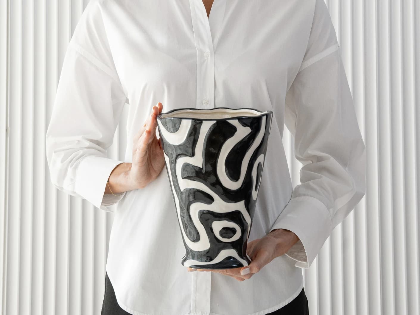 Tembo Arneson vases, shown in a product front view