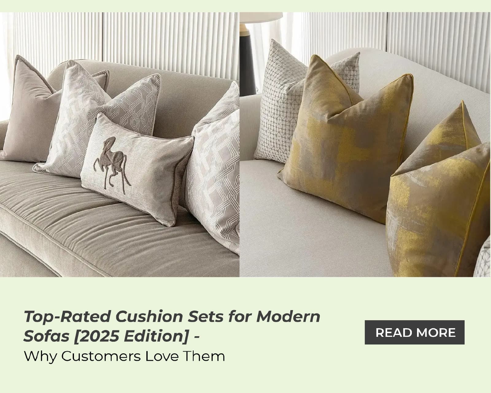Top-Rated Cushion Sets for Modern Sofas [2025 Edition] - Why Customers Love Them