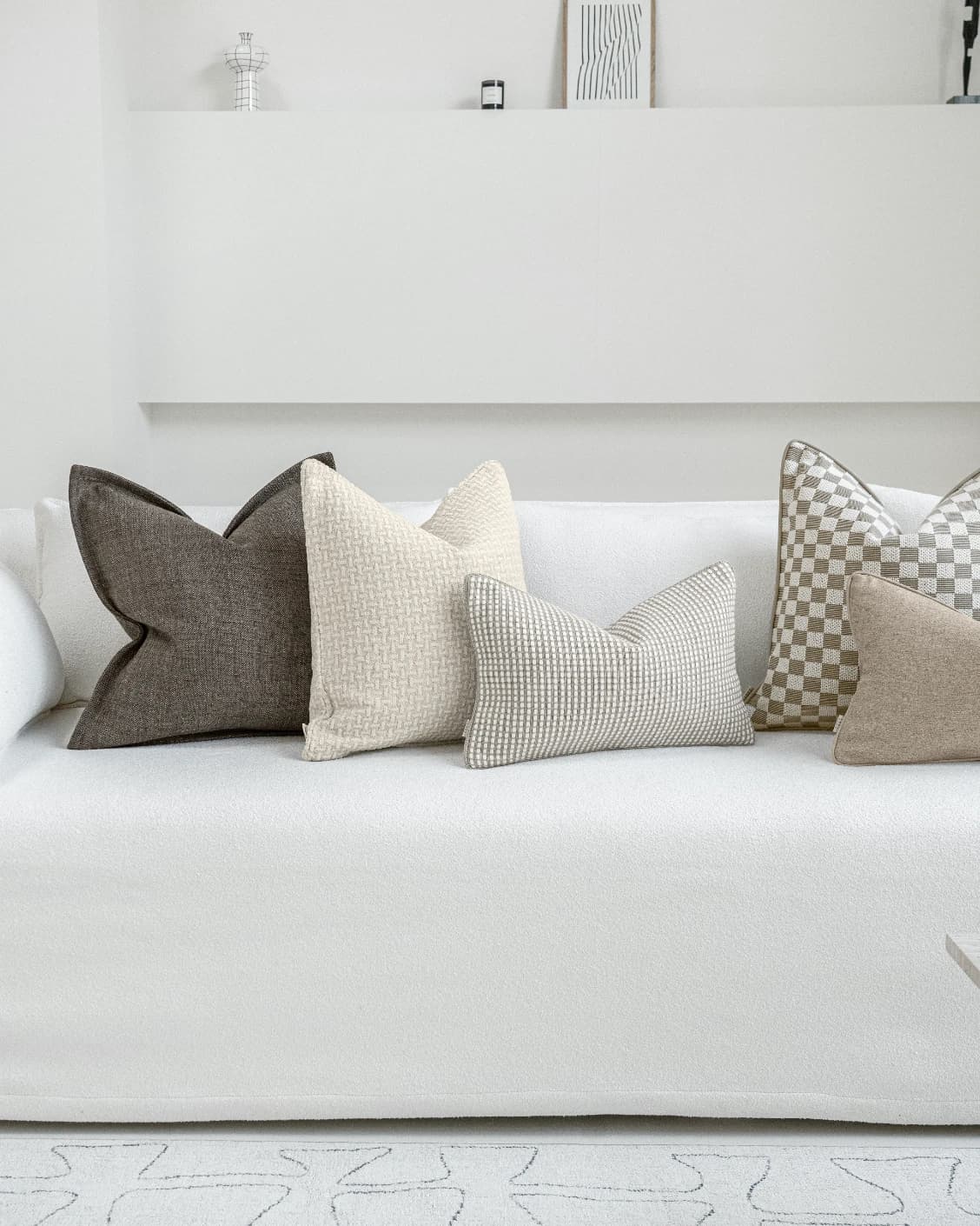 Vecna Bundle cushion, shown in a product front view as image video image