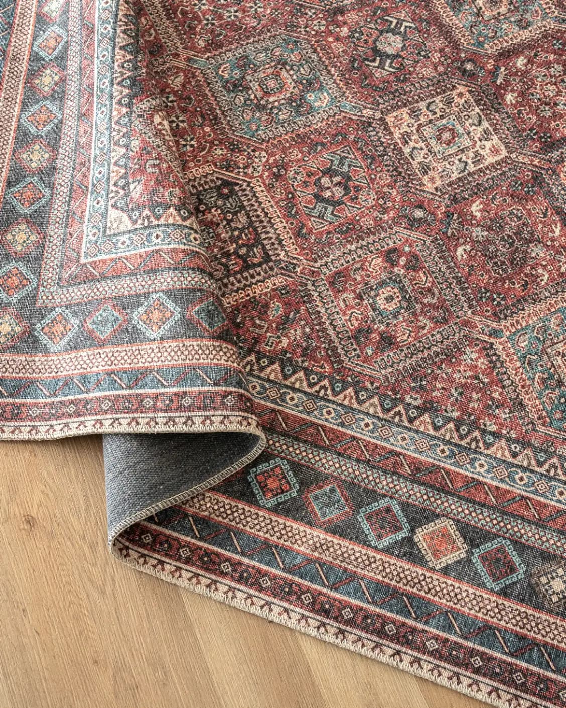 Vince Brick carpet in red, shown in a product close-up as image 11