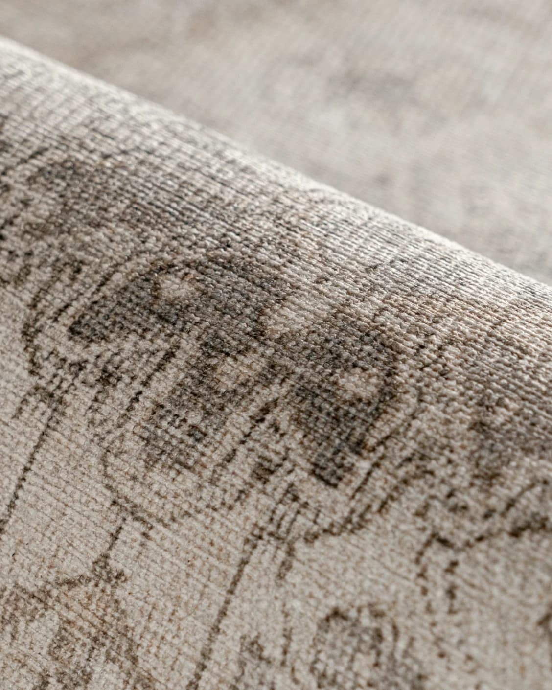 Vince Clay carpet in beige and grey, shown in a product close-up as image 11