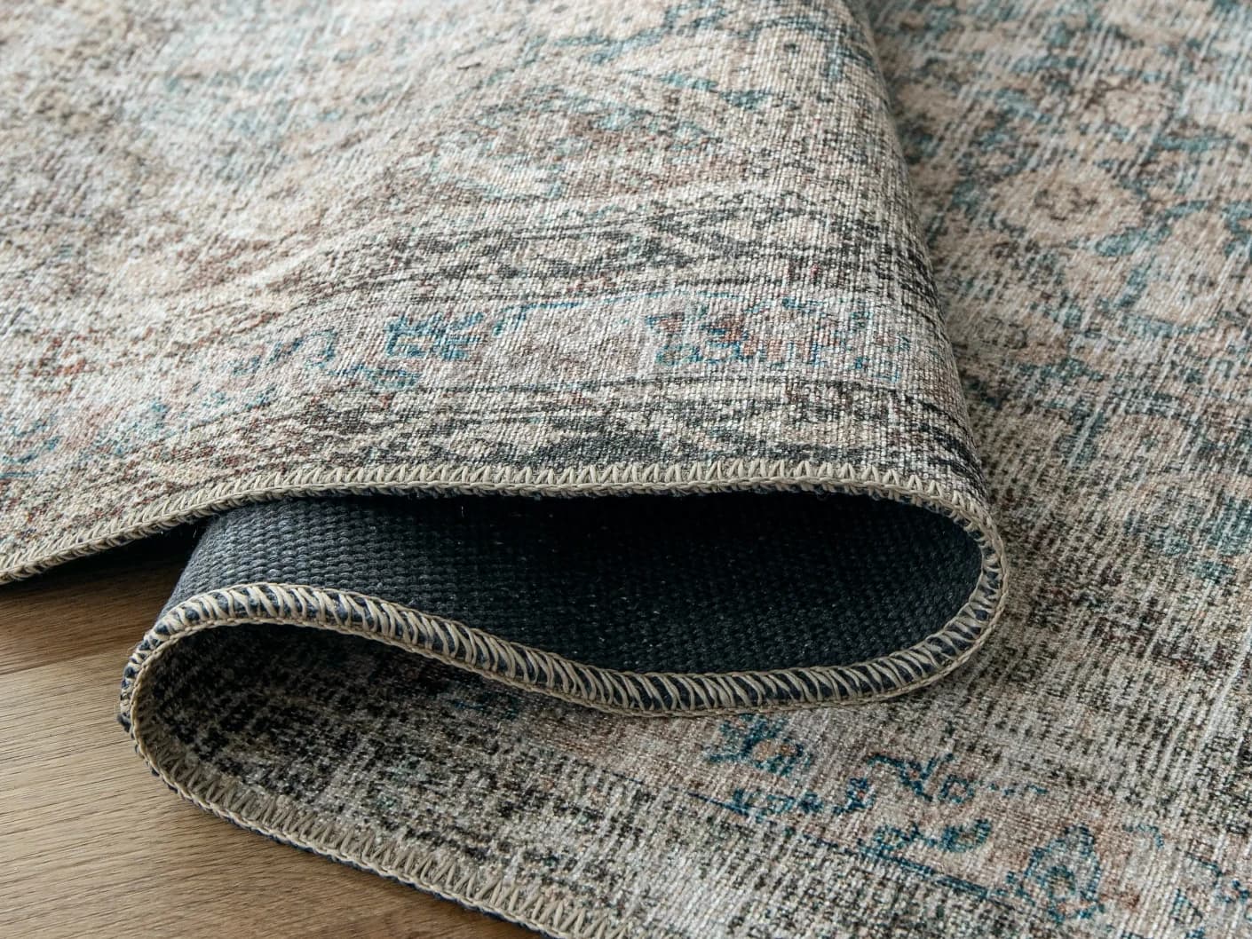 Vince Mira carpet in grey, shown in a product close-up as image 11