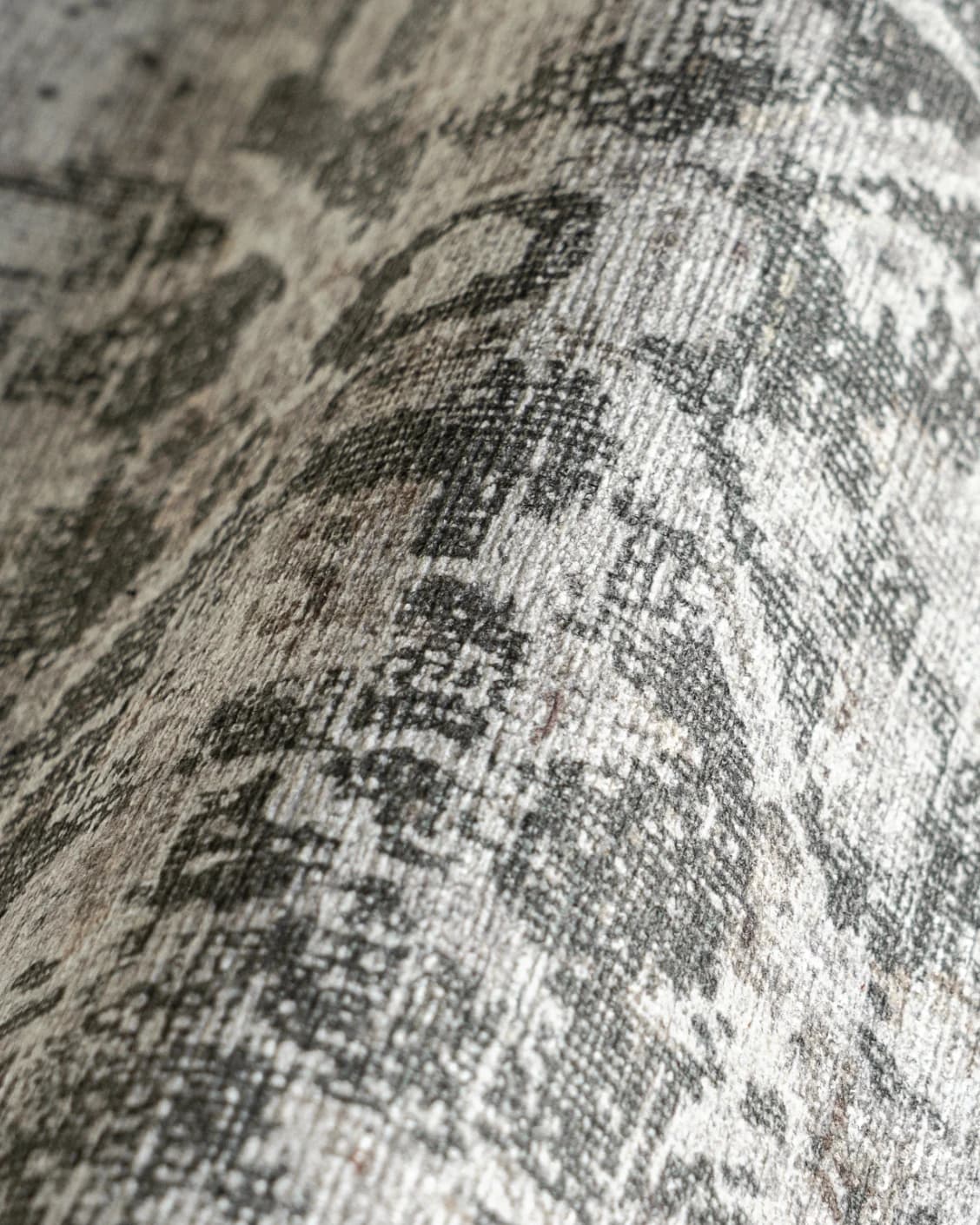 Vince Porcini carpet in grey and charcoal, shown in a product close-up as image 9