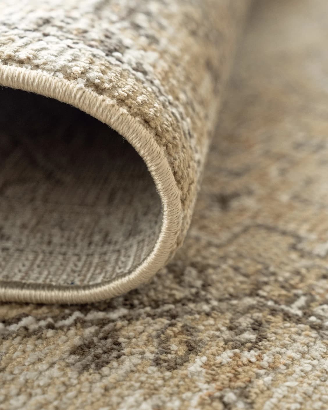 Warren Clay carpet in brown and beige, shown in a product close-up as image 11