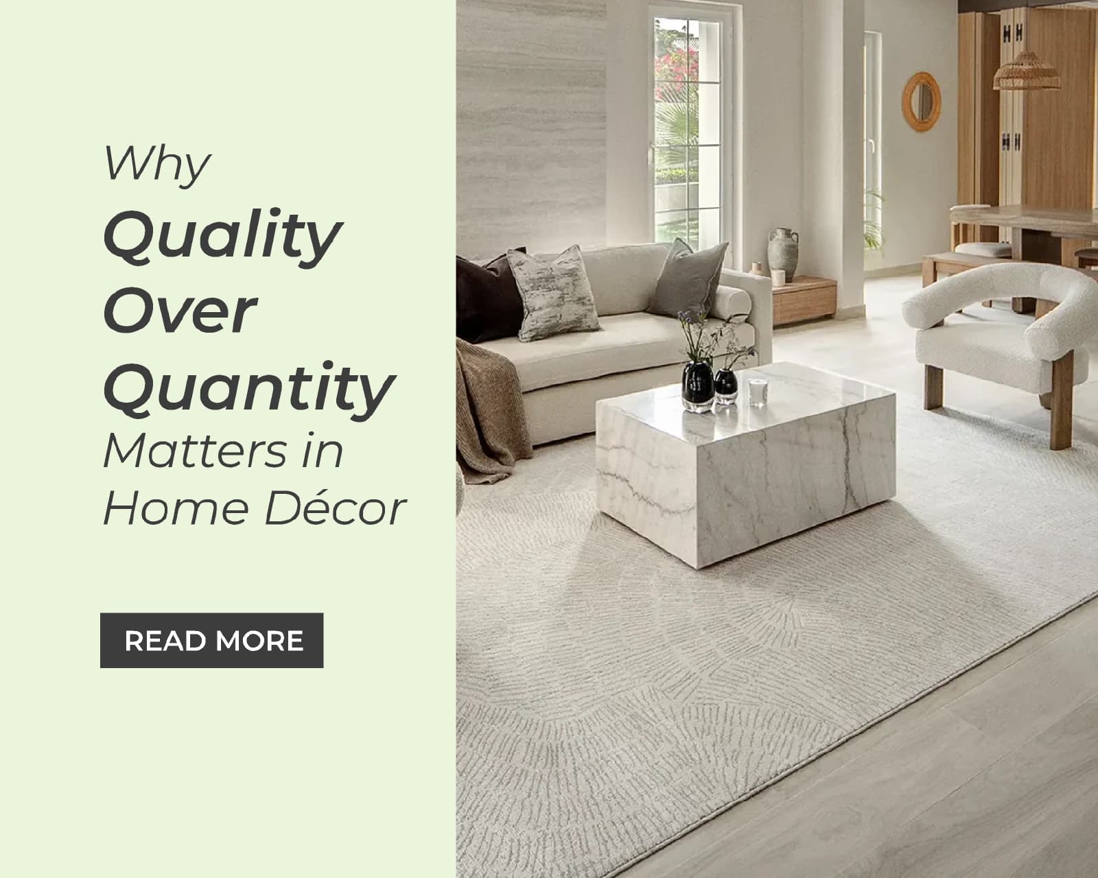 Why Quality Over Quantity Matters in Home Décor