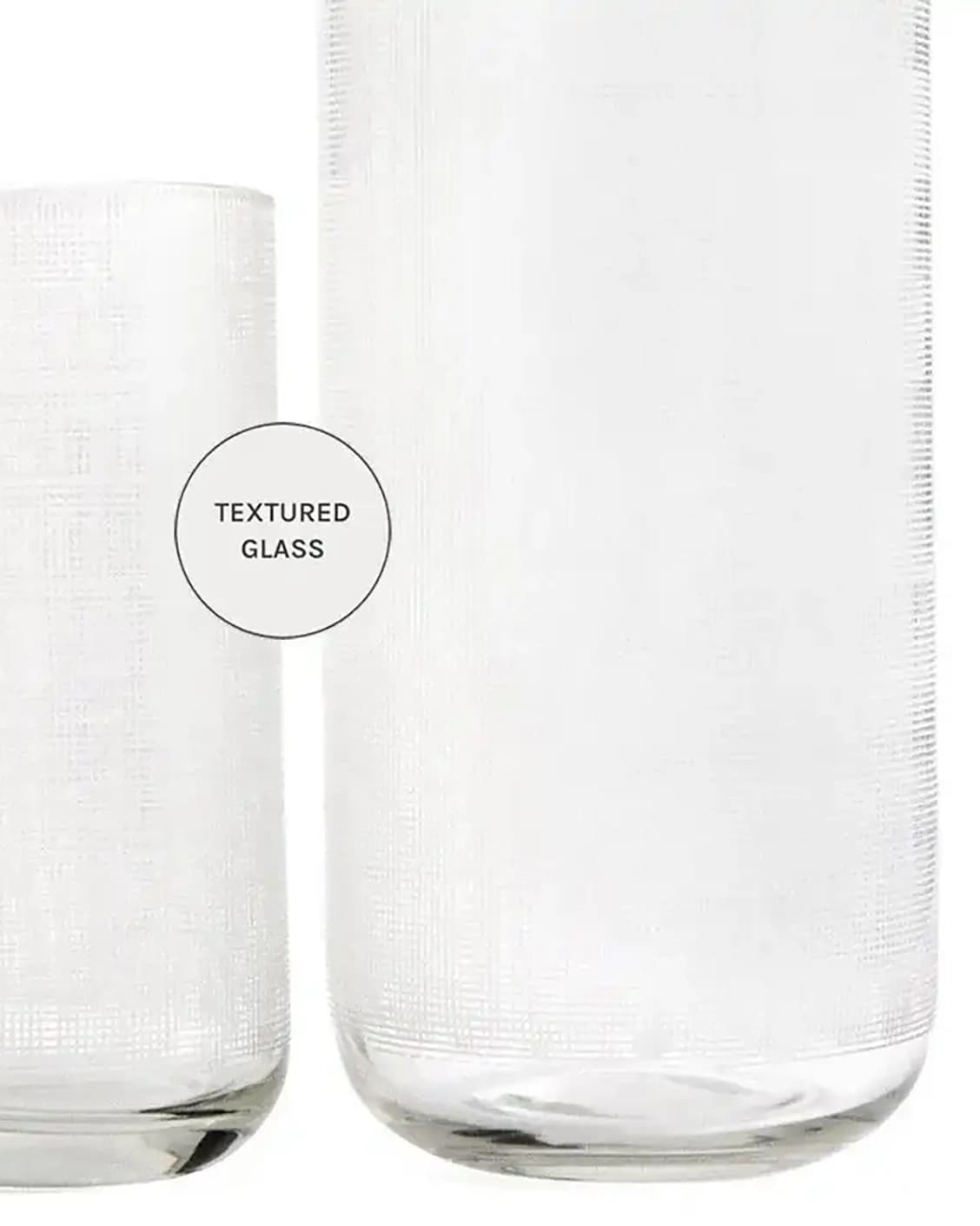 Zaha Bundle vases in white and translucent, shown in a product close-up as image 11