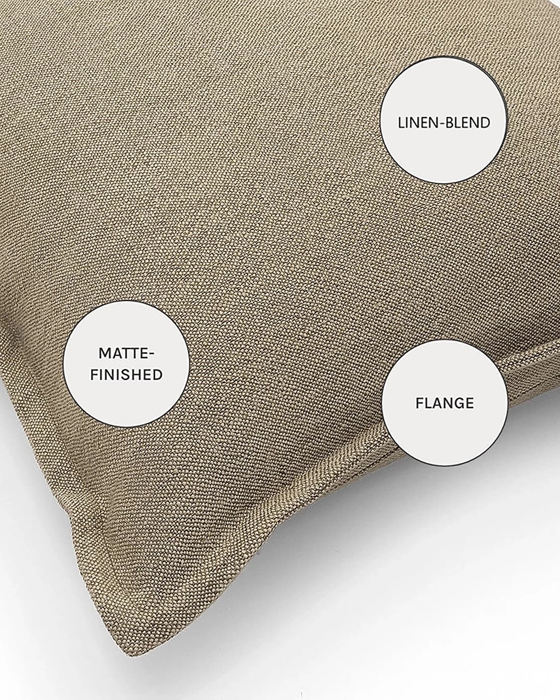 Zane Braun cushions in beige, shown in a product close-up as image 10