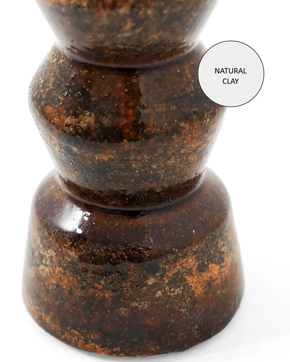 Zenith Terra II statues and sculptures in brown, shown in a product close-up as image 9