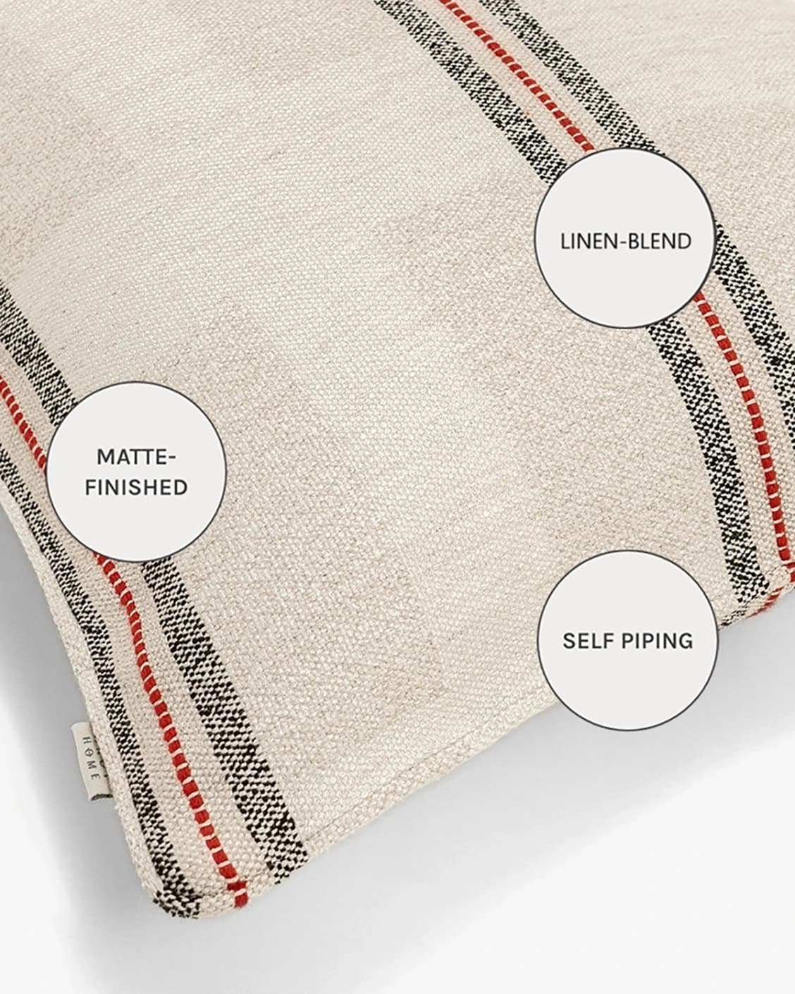 Zia Hodler cushions in multicolour and ivory, shown in a product close-up as image 10