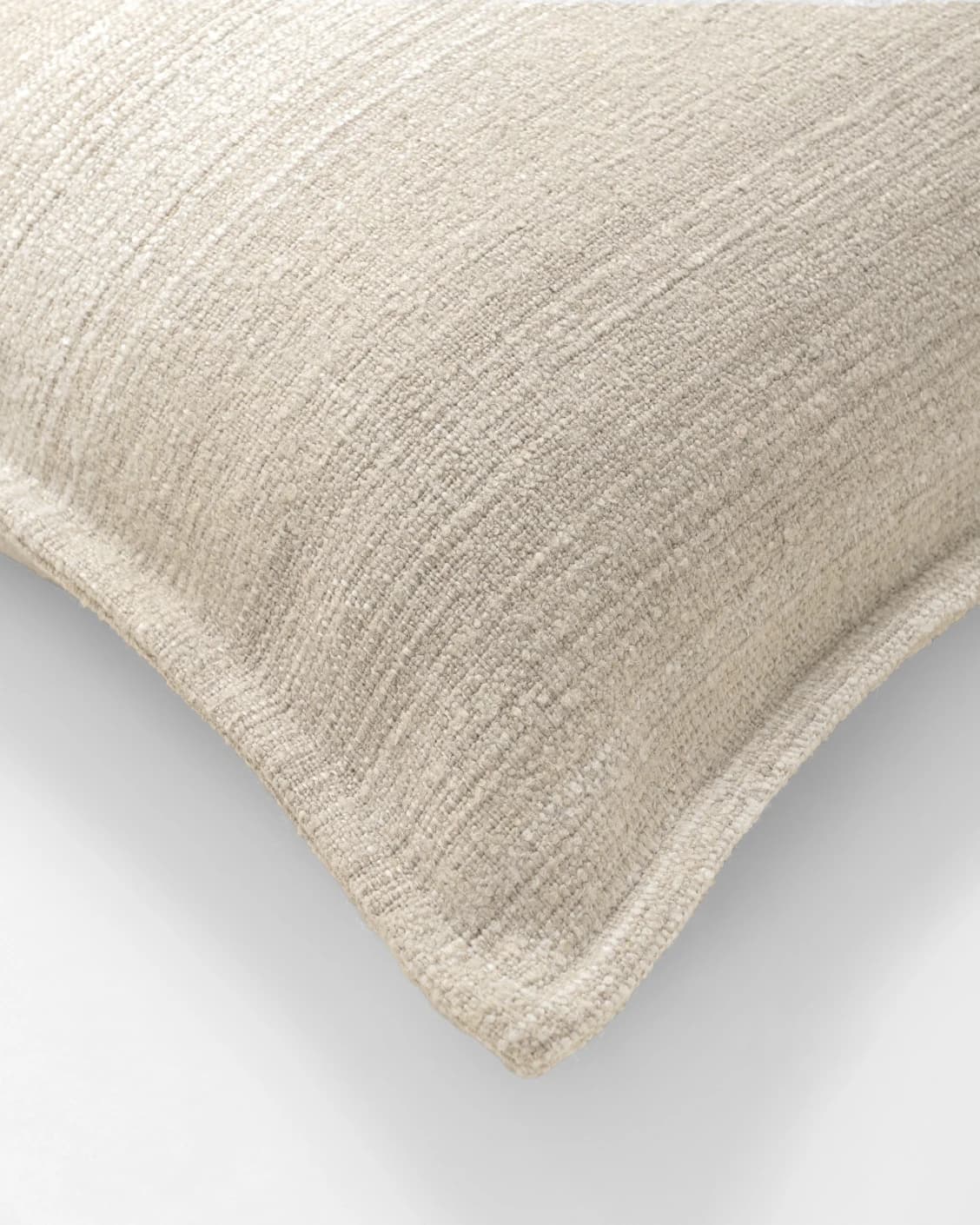 Zoe Laurent cushion in beige, shown in a product top view as image 8