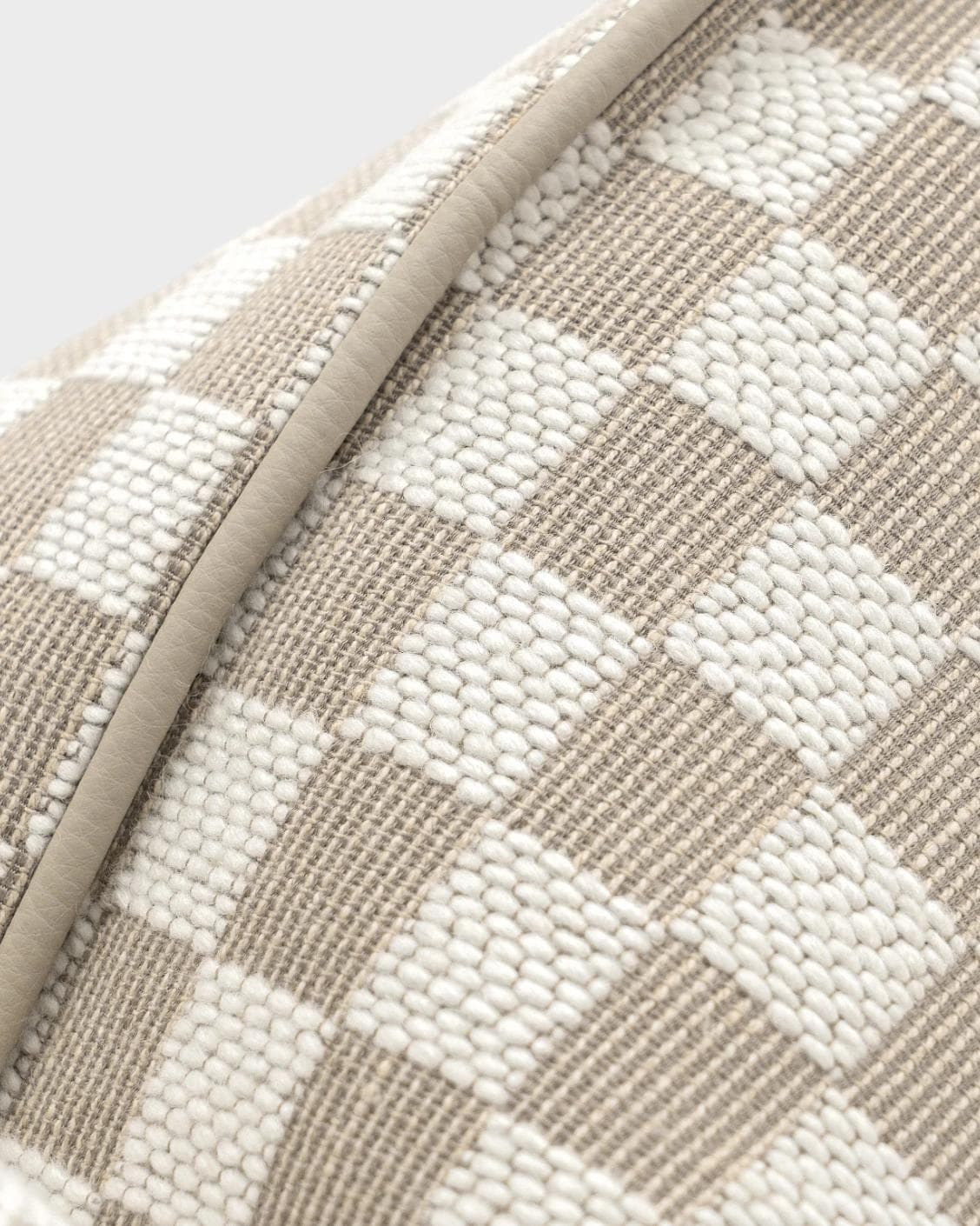 Ina Klimt cushion in beige, shown in a product close-up as image 7