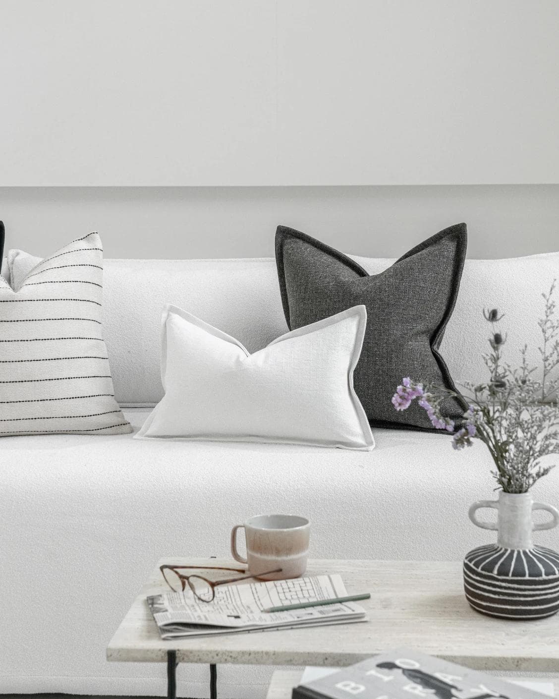 Ising Bundle cushion, shown in a lifestyle front view as image 5