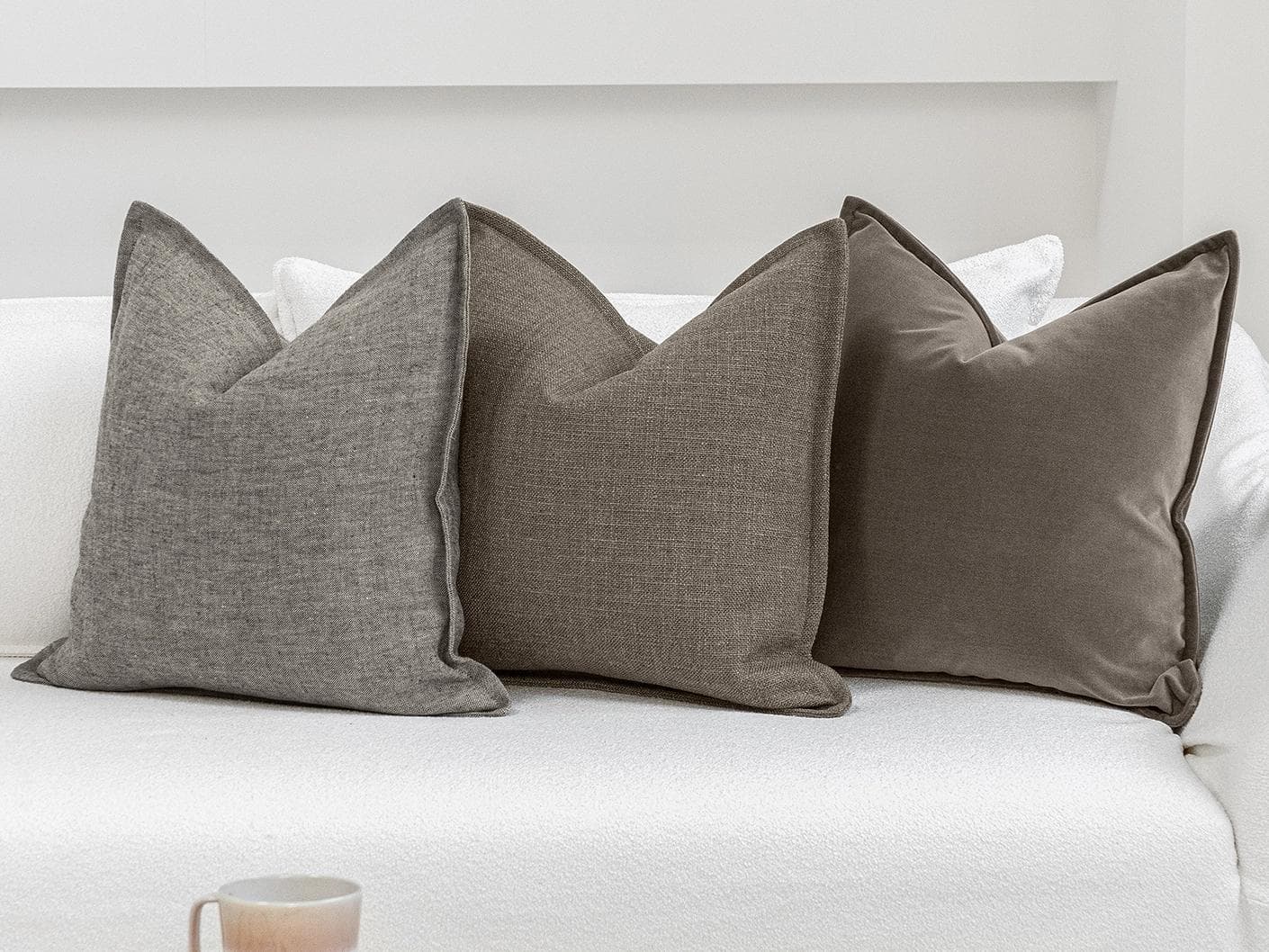 Izaak Bundle cushion, shown in a lifestyle front view as image 5