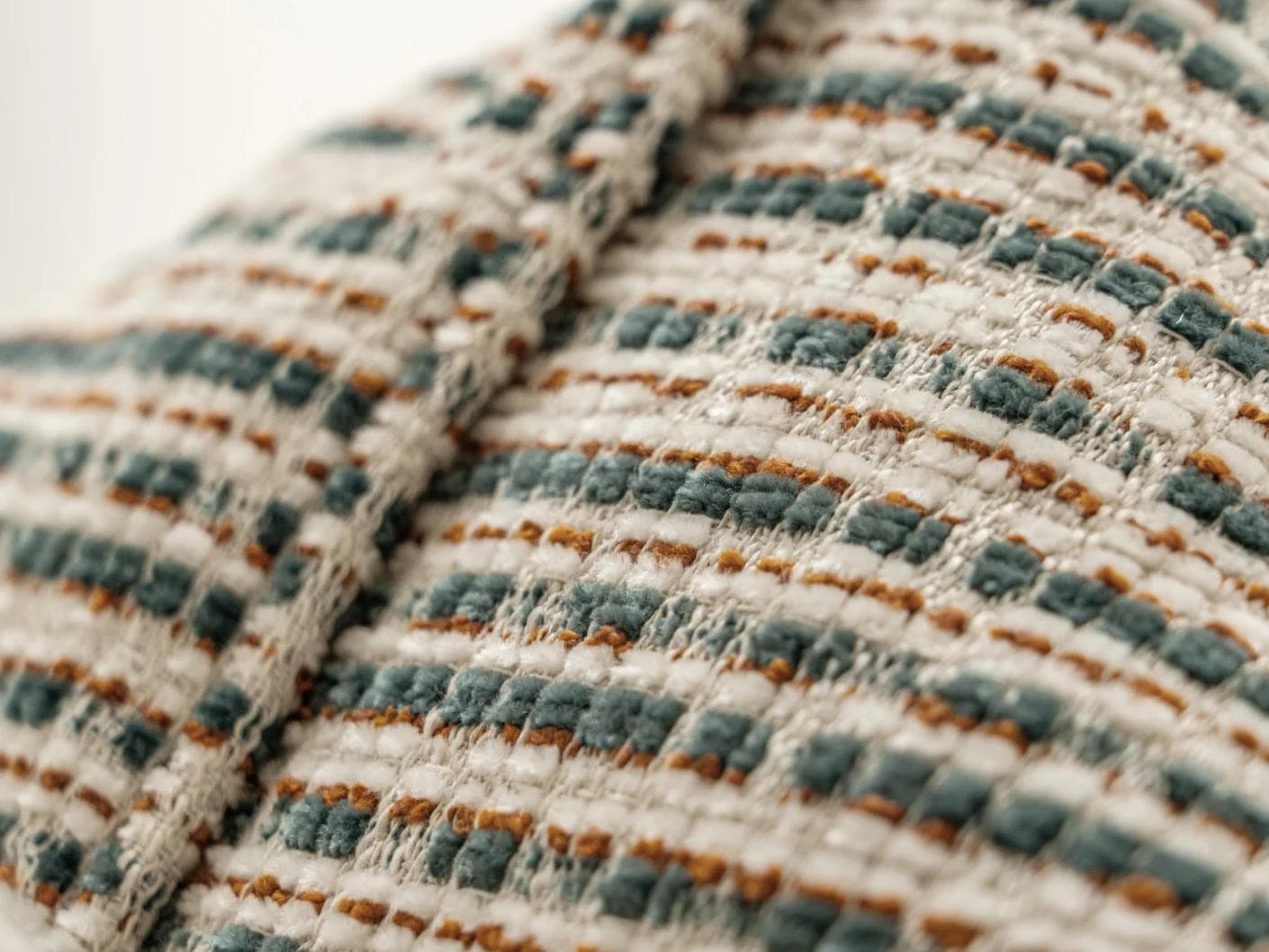 Izzy Canova cushion in ivory and multicolour, shown in a product close-up as image 8