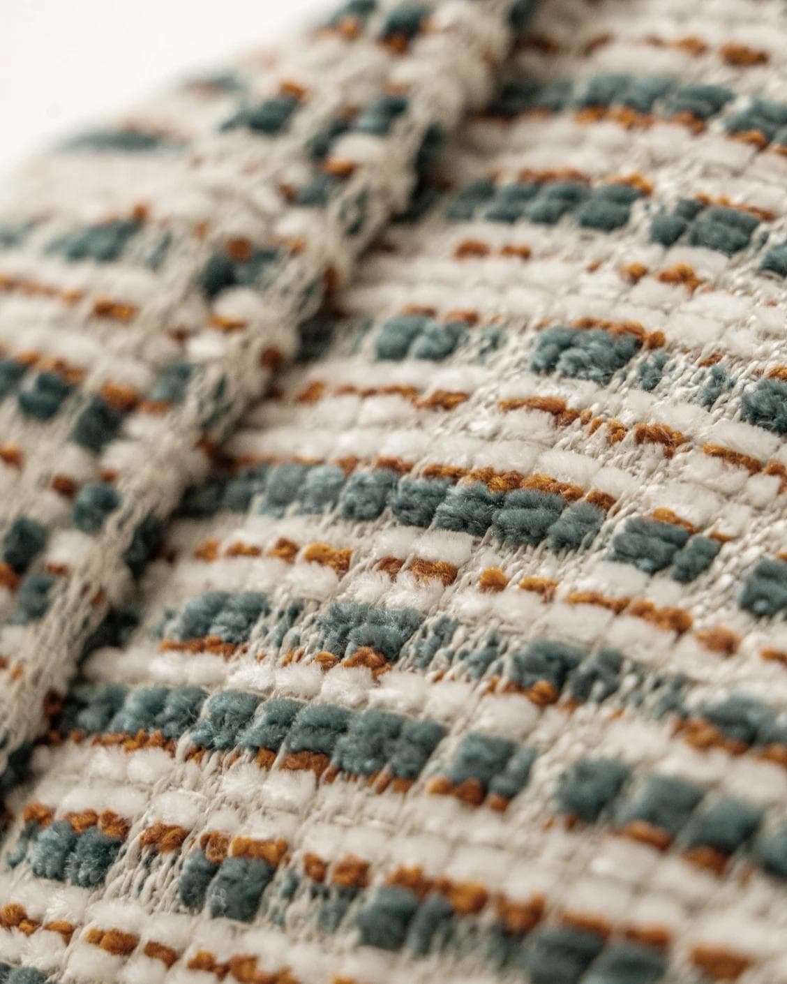 Izzy Canova cushion in ivory and multicolour, shown in a product close-up as image 8
