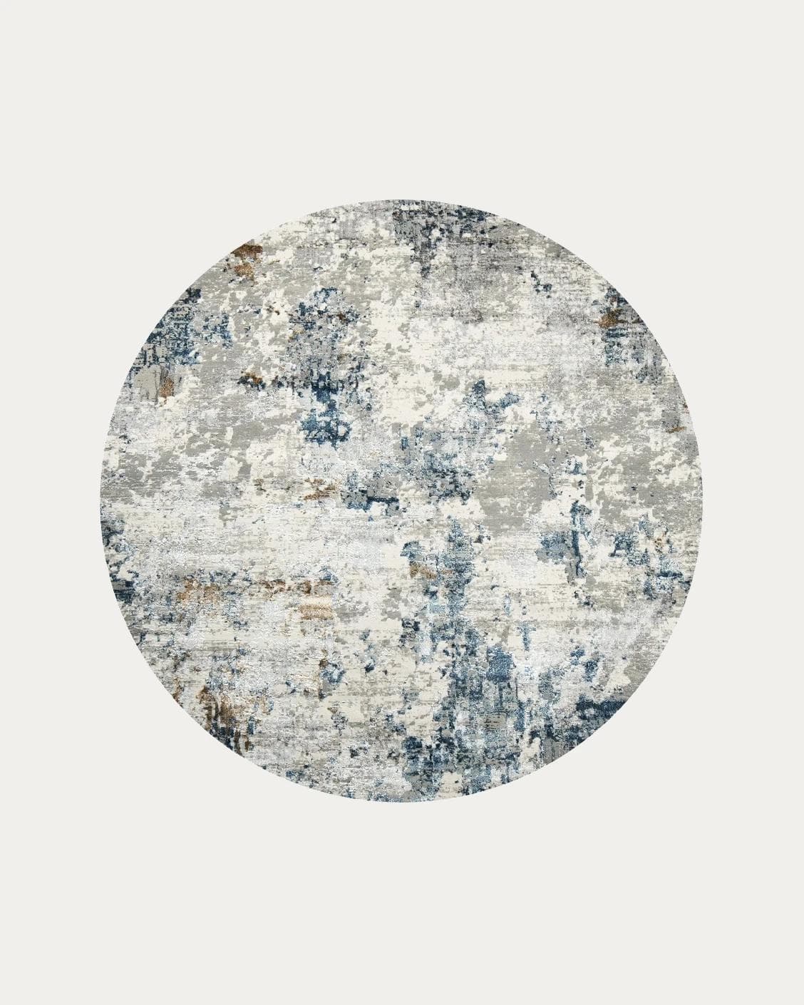 Jacob Sky carpets in blue and grey, shown in a product top view as image 1