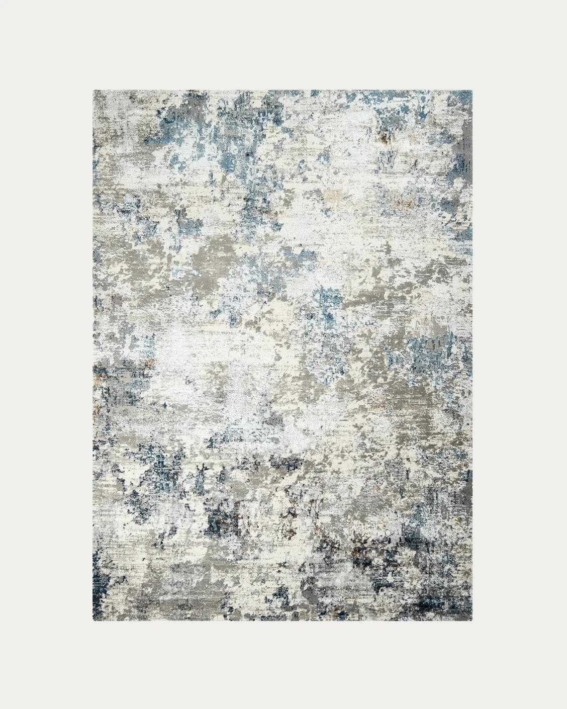 Jacob Sky carpets in blue and grey, shown in a product top view as image 1