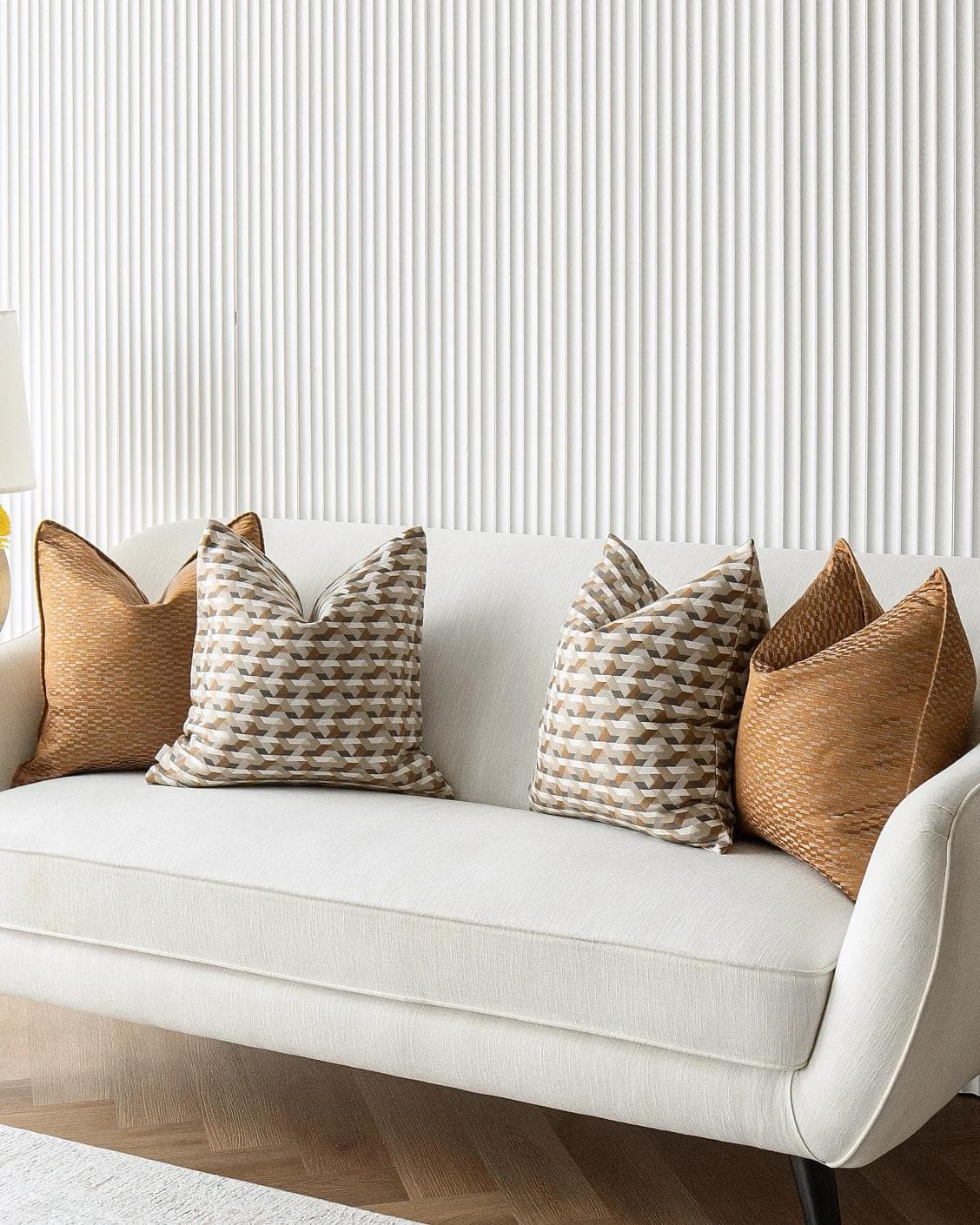 Elyana Bundle cushion, shown in a lifestyle right view as image 2
