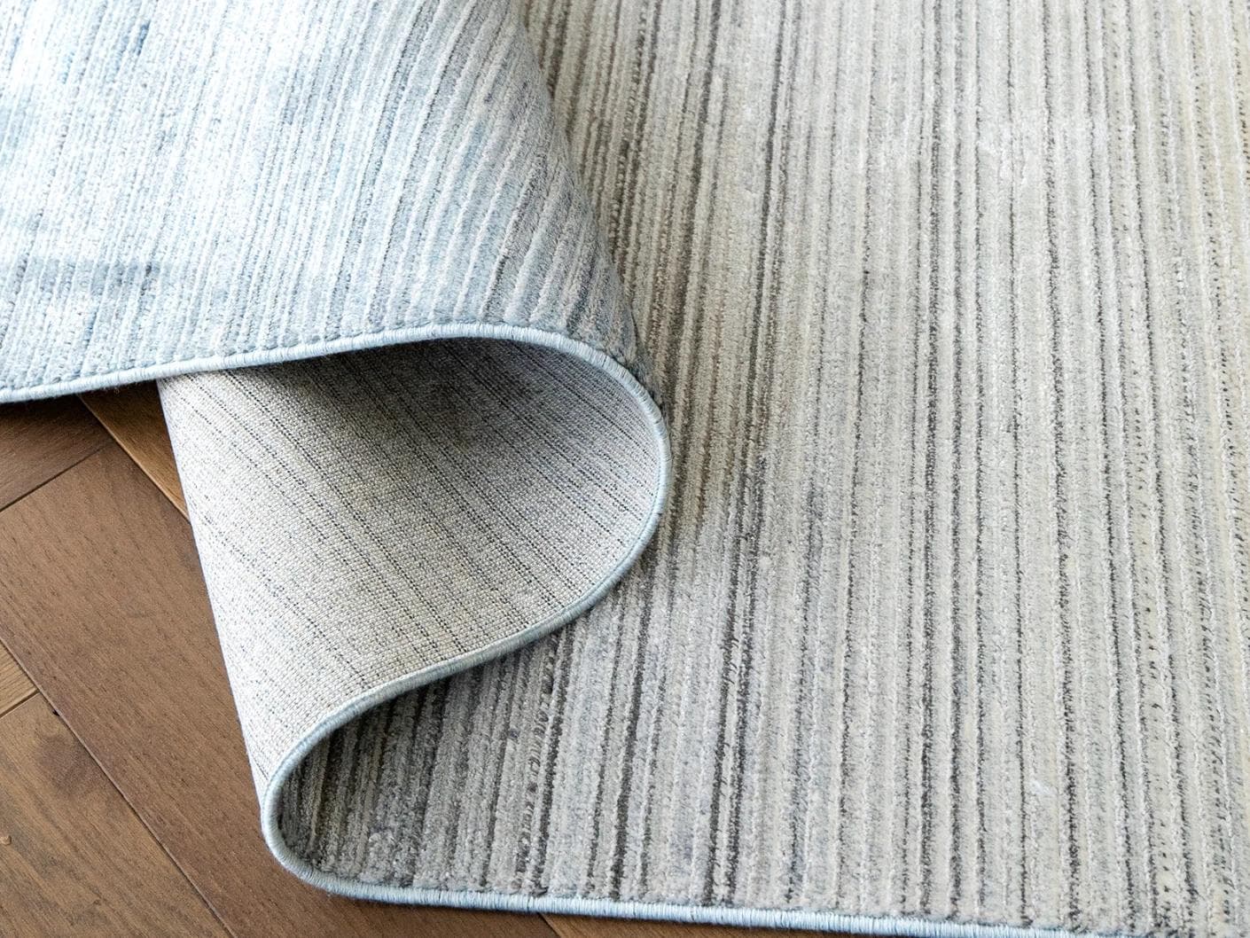 Jade Sky carpet in blue, shown in a product close-up as image 6