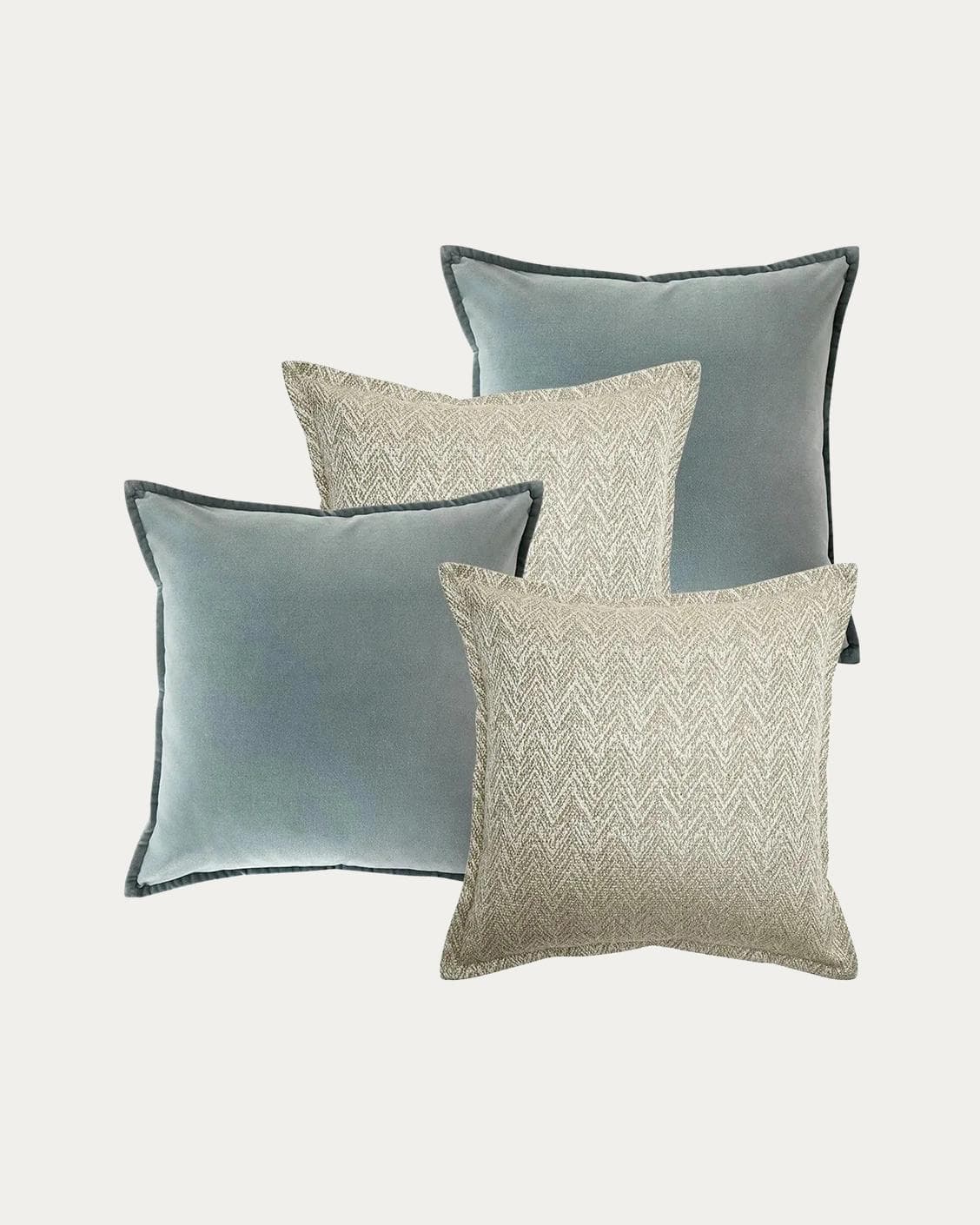 Jastine Bundle bundle - indoor in blue and beige, shown in a product front view as image 1