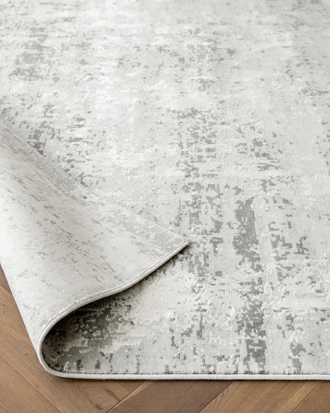 Jay Ashton Runners carpet in grey, shown in a product close-up as image 9