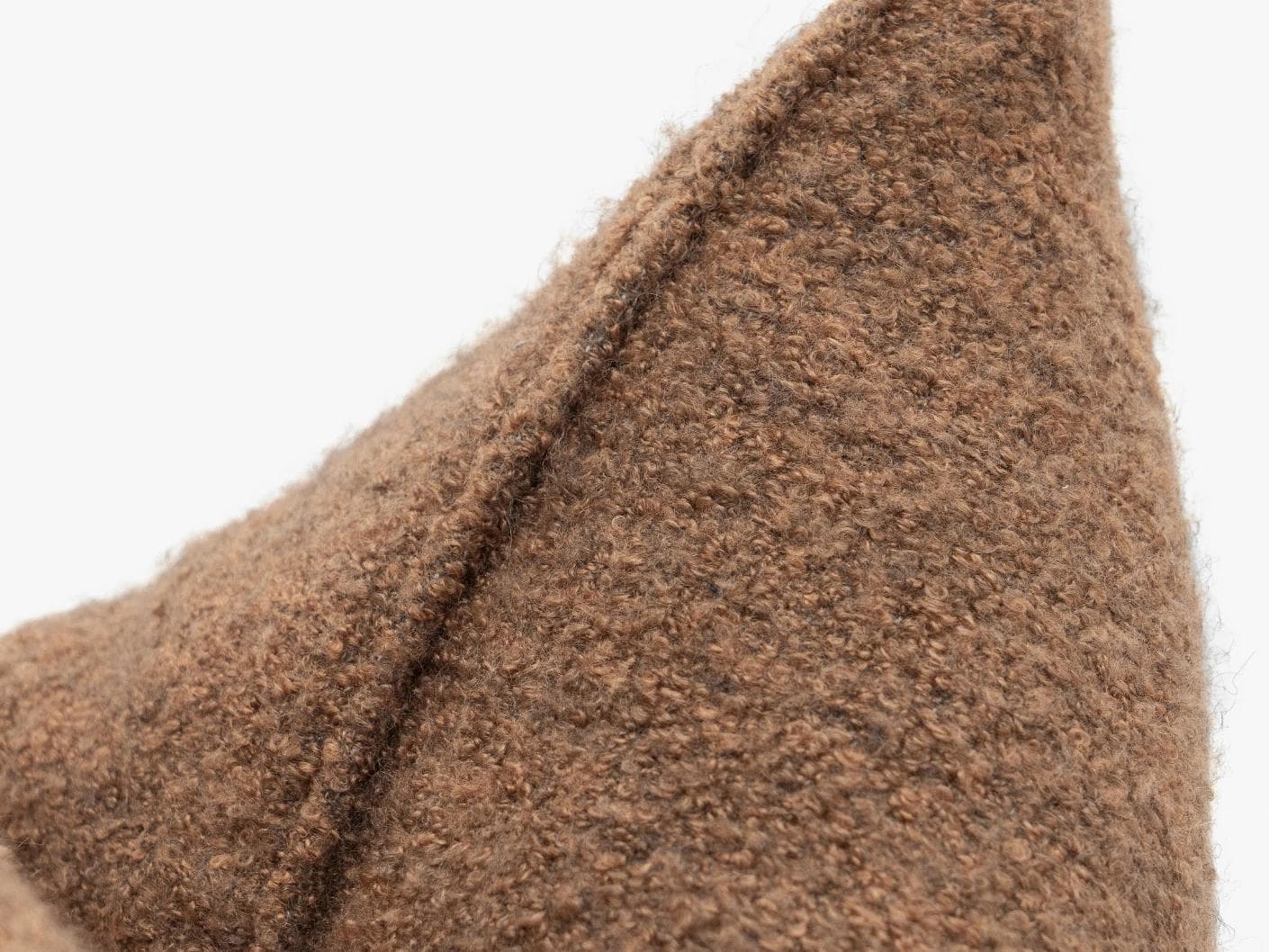 Jen Braun cushion in brown, shown in a product close-up as image 6