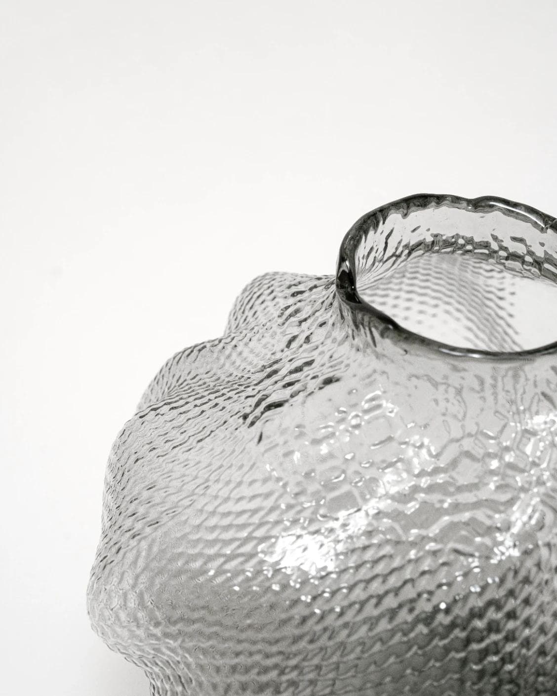 Jeremy Storms vases in grey, shown in a product top view as image 9