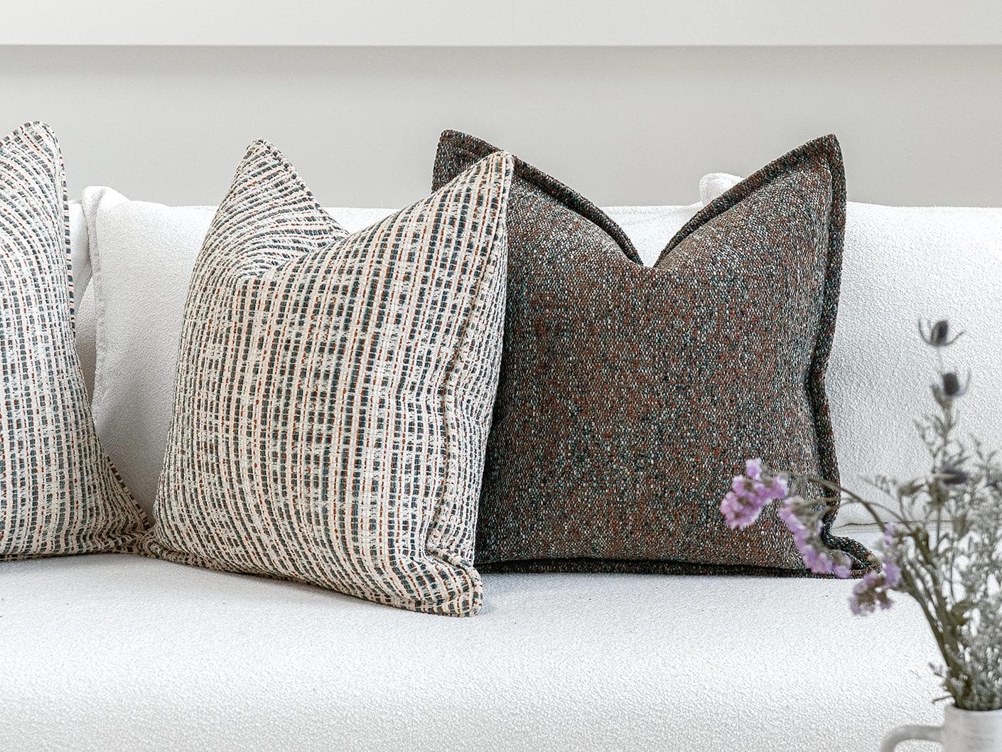 Joey Bundle cushion, shown in a lifestyle front view as image 5