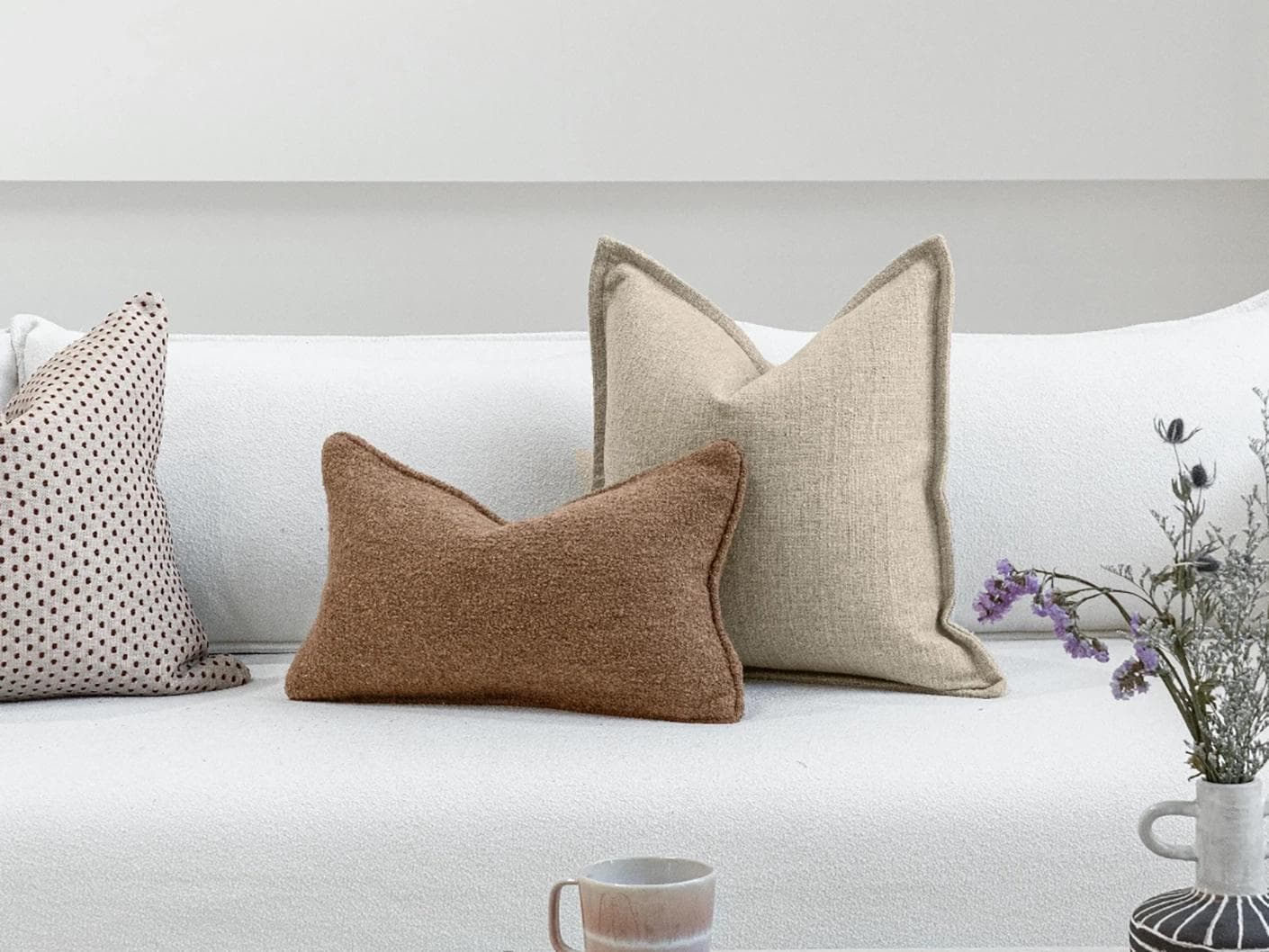 Josh Bundle cushion, shown in a lifestyle front view as image 5