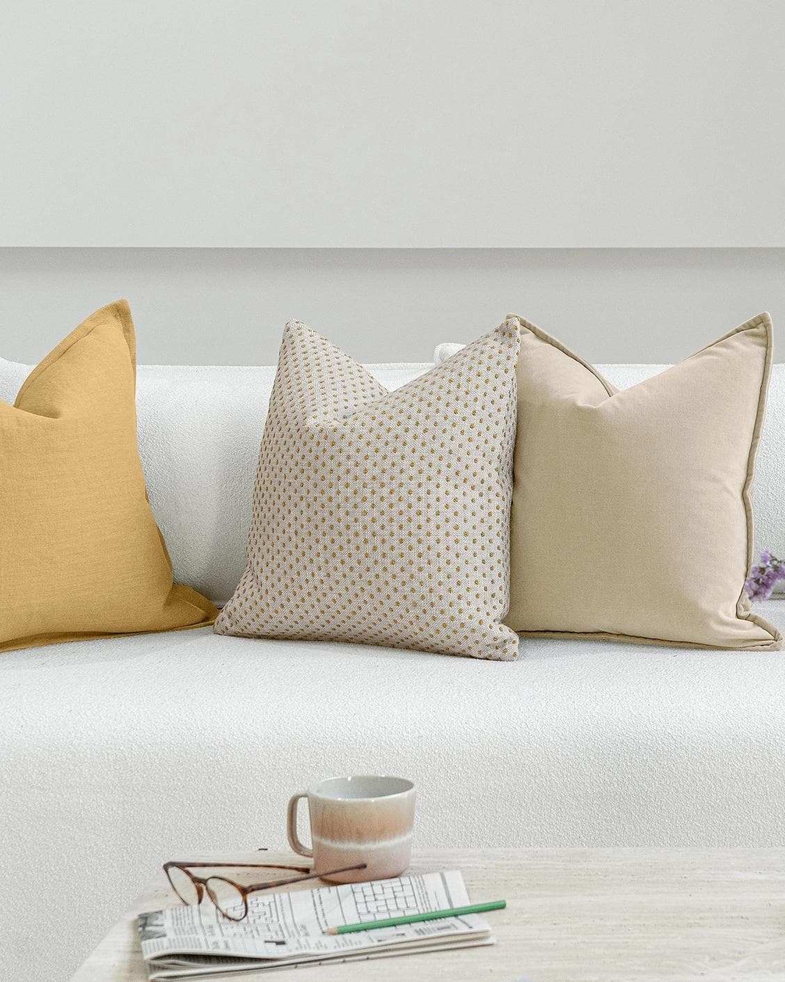 Katelyn Bundle cushion, shown in a lifestyle front view as image 5