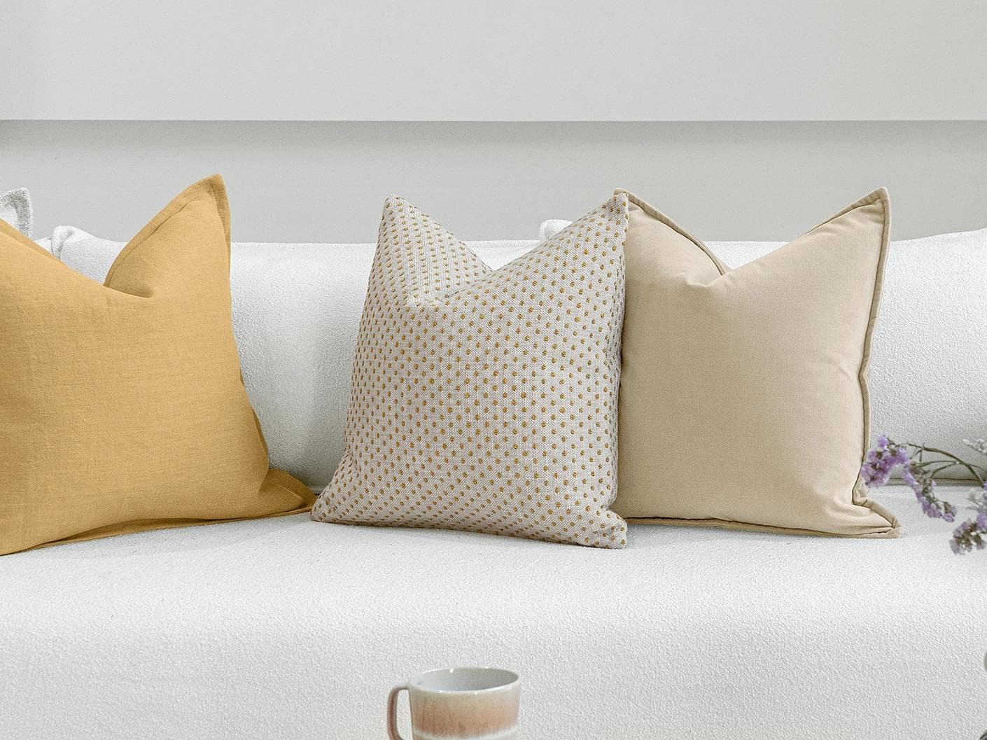Katelyn Bundle cushion, shown in a lifestyle front view as image 5