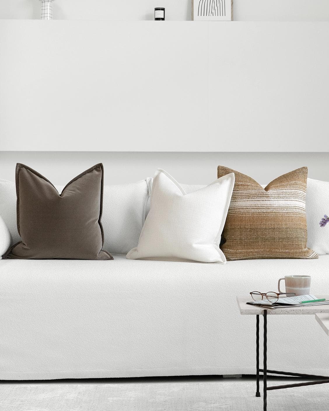 Kevin Bundle cushion, shown in a lifestyle front view as image 4
