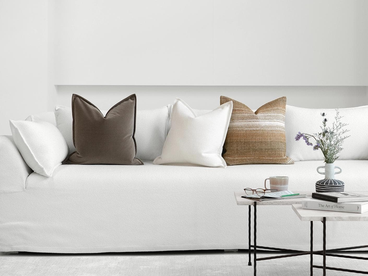 Kevin Bundle cushion, shown in a lifestyle front view as image 4