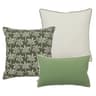 Keyla Bundle outdoor bundles in green and ivory, shown in a product as image 1