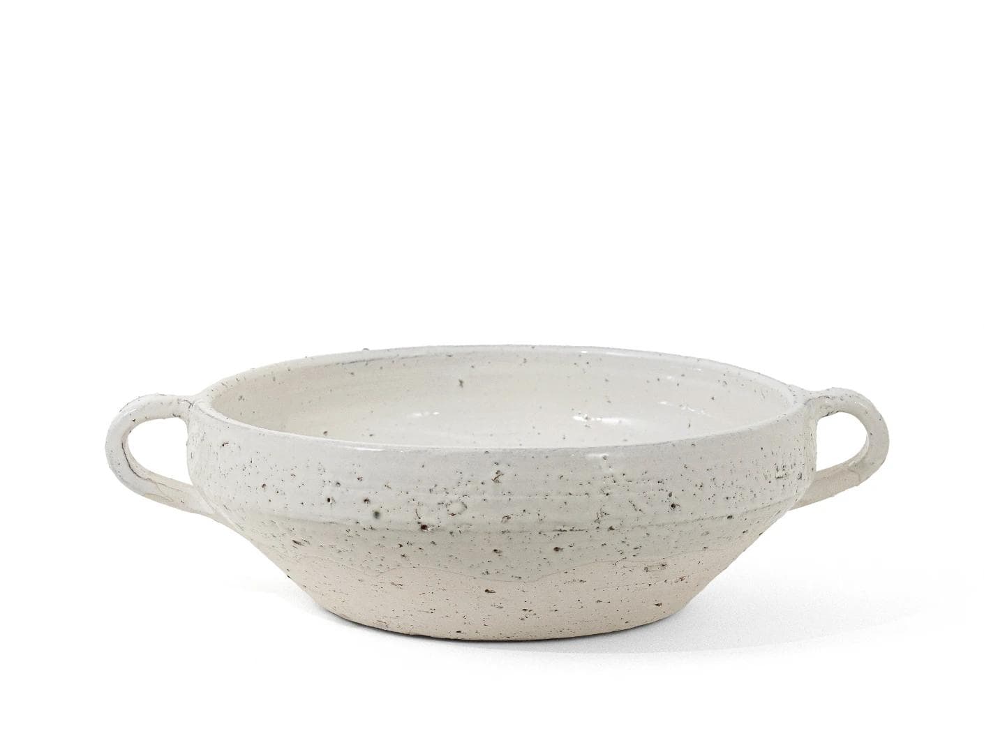 Kyan Terra bowls in soft stone and white, shown in a product front view as image 7