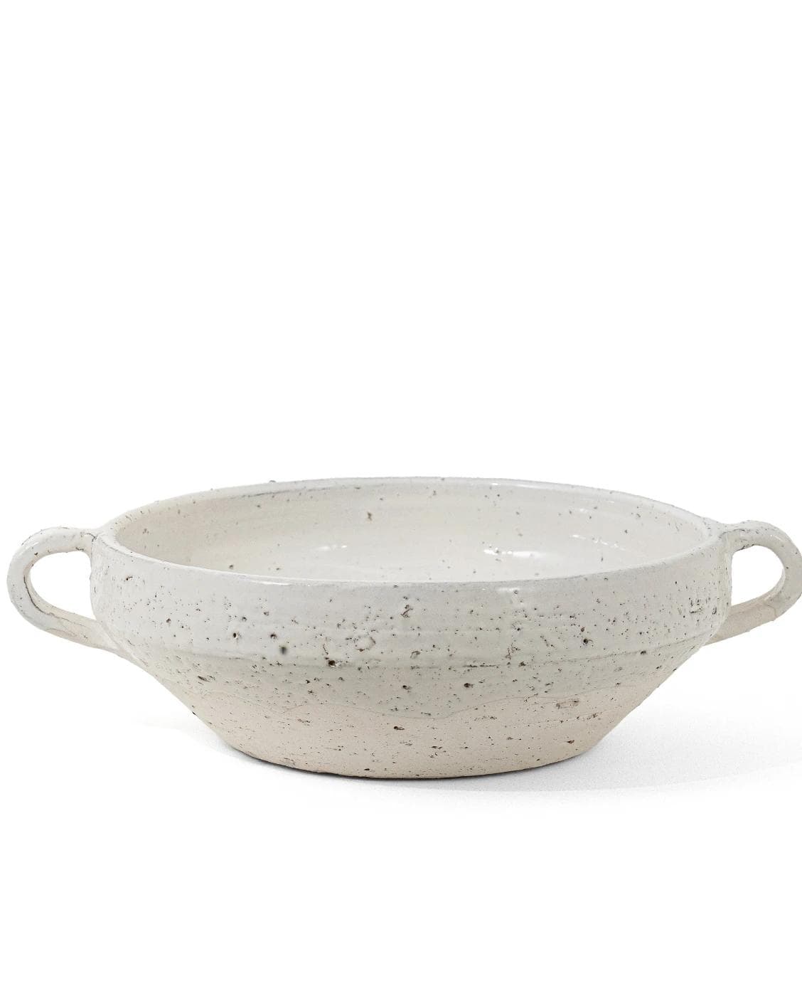 Kyan Terra bowls in soft stone and white, shown in a product front view as image 7