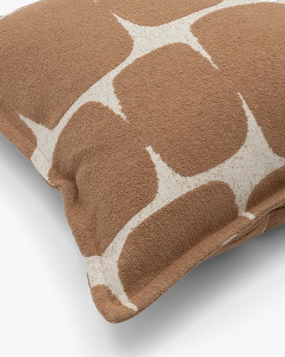 Kyomi Braun cushion in brown, shown in a product top view as image 9