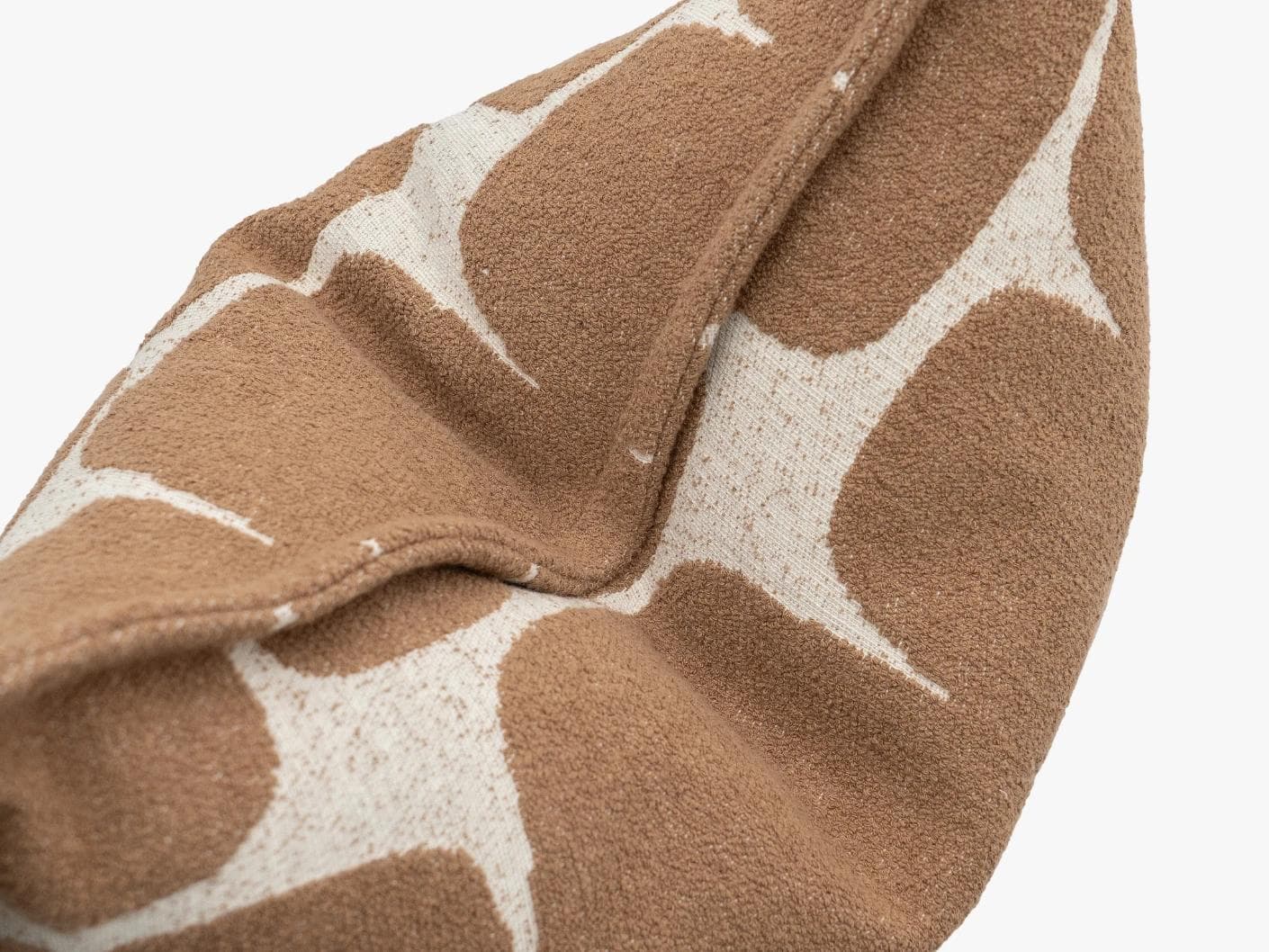 Kyomi Braun cushion in brown, shown in a product top view as image 10