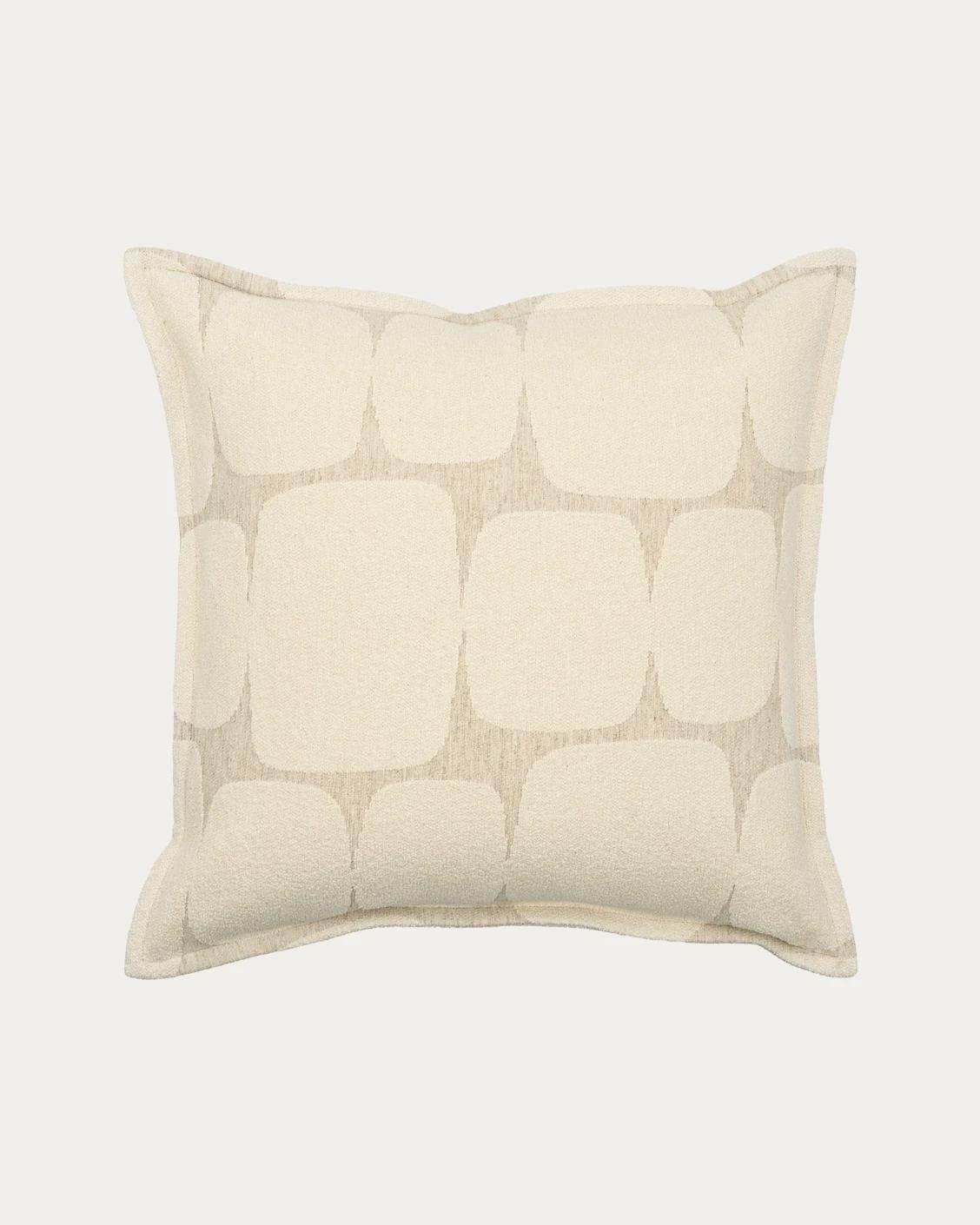 Kyomi Klimt single - indoor in ivory and beige, shown in a product front view as image 1