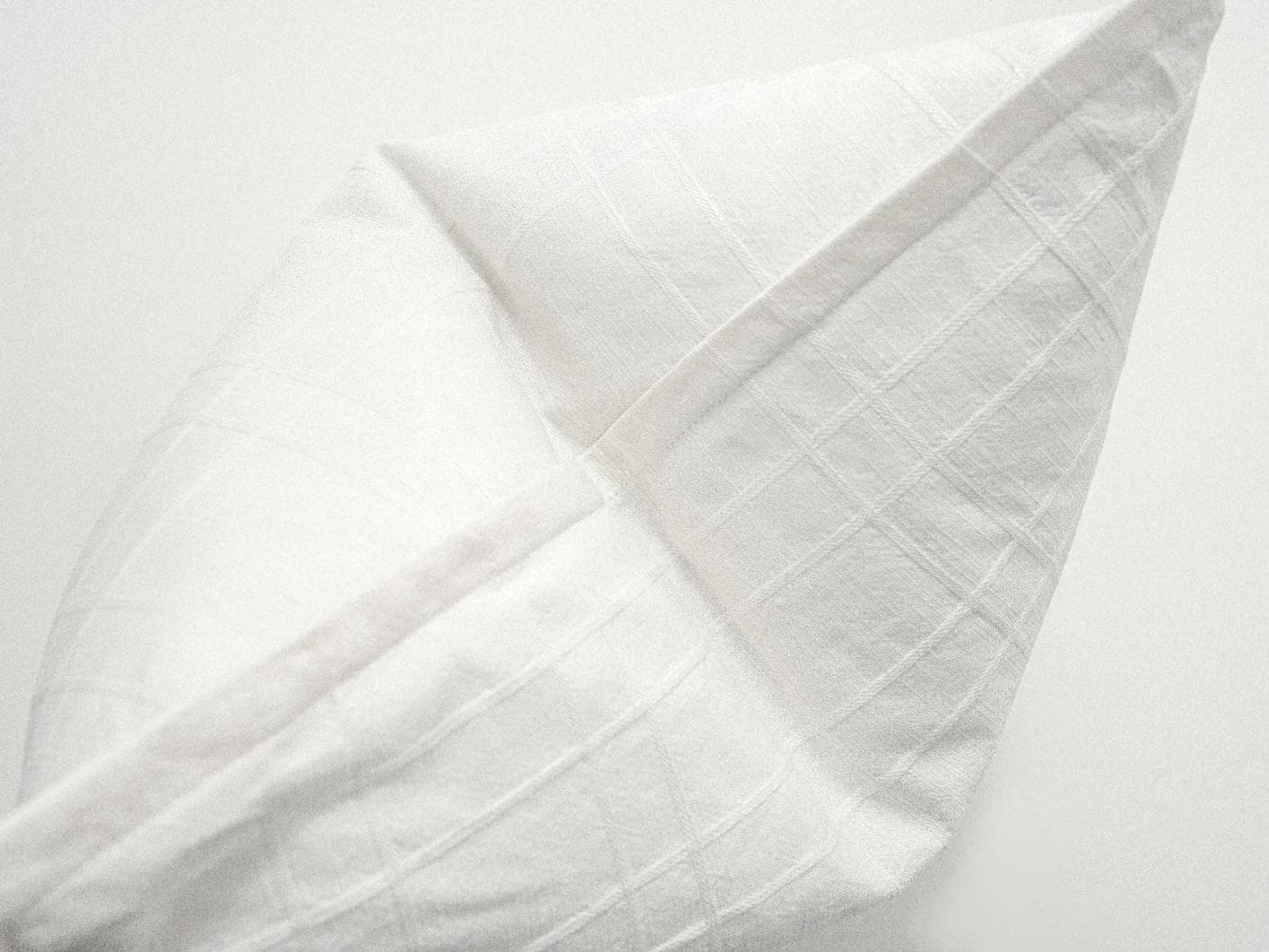 Lenora Bianca cushion in white, shown in a product top view as image 7