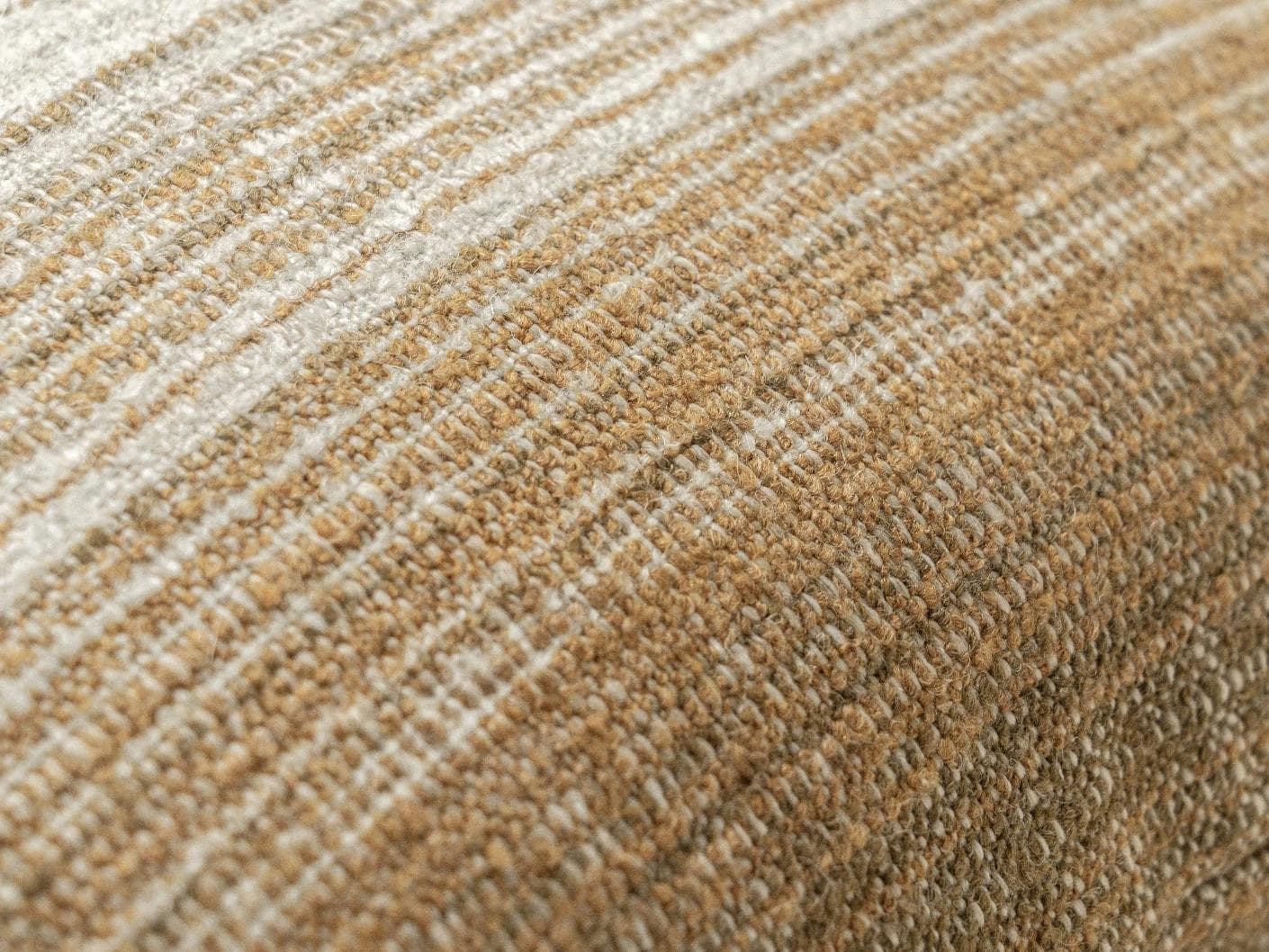 Lia Ember III cushion in cream, shown in a product close-up top view as image 7