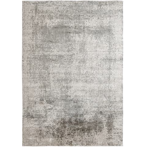 Liam Alba carpets in grey, shown in a product top view as image 1