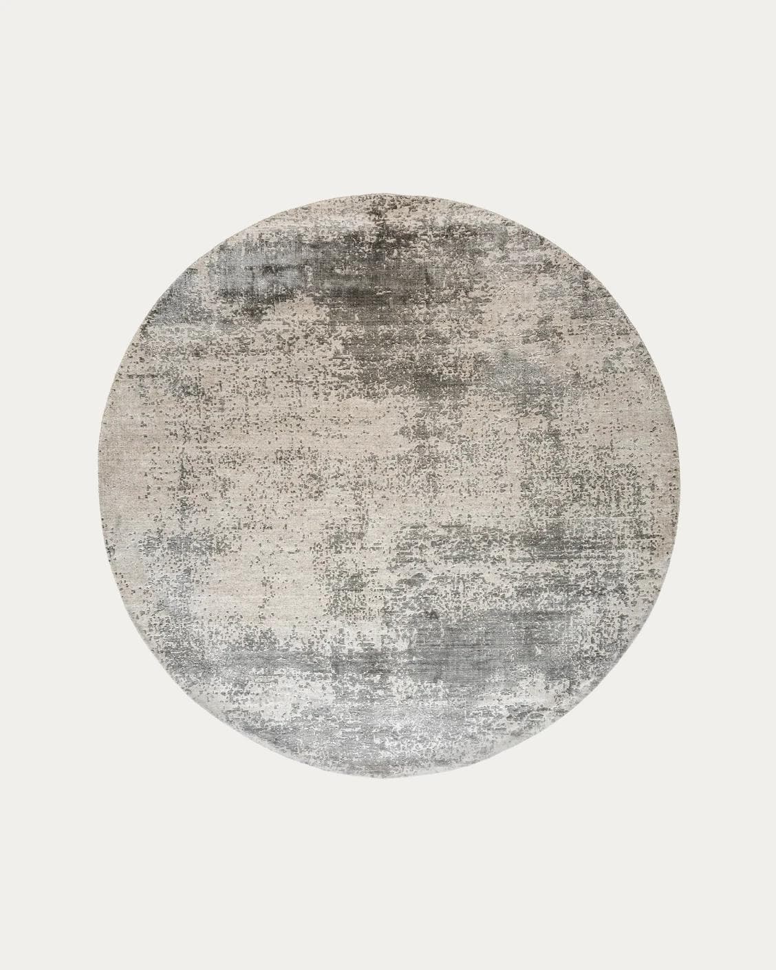 Liam Alba carpets in grey, shown in a product top view as image 1